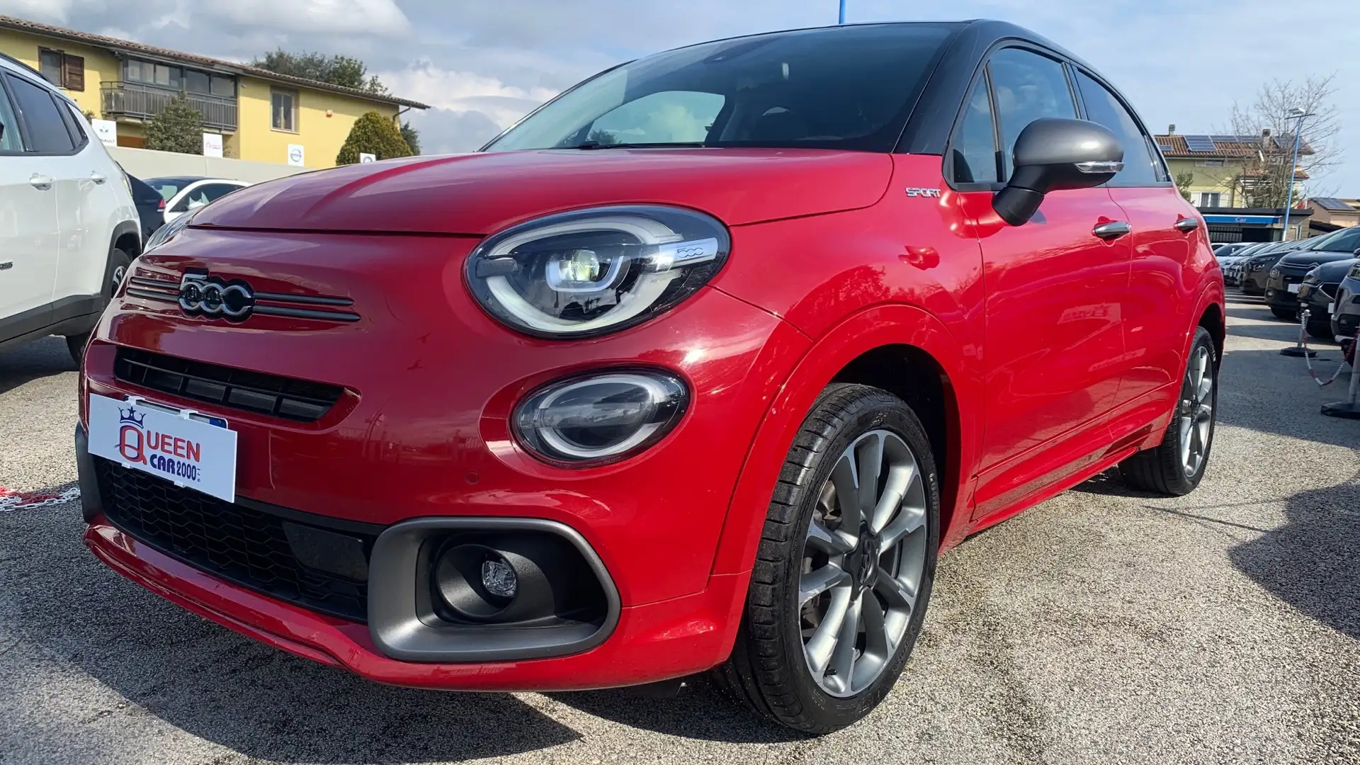 Fiat 500X 1.3 mjet Sport 95cv OK NEOP FULL LED  PREZZO VERO Rojo - 1