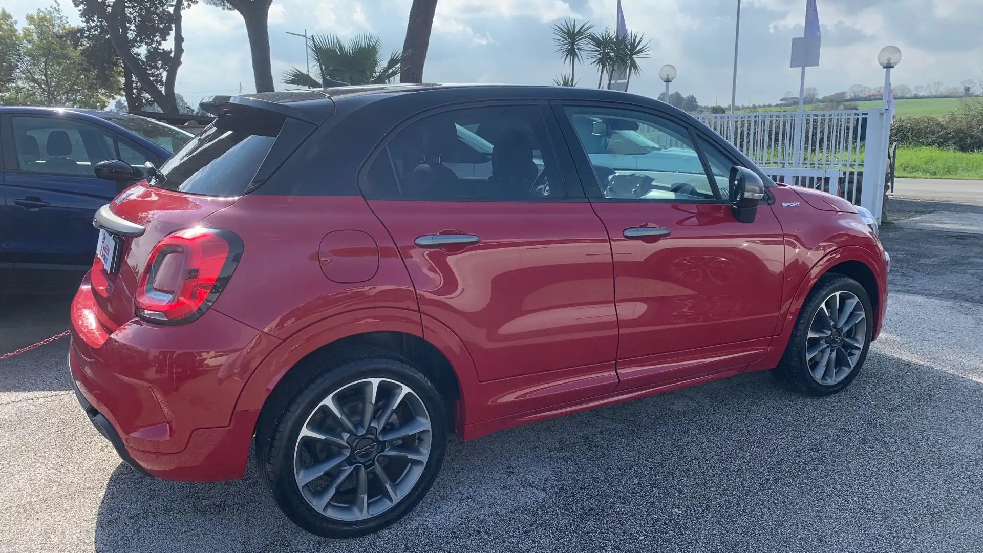 Fiat 500X 1.3 mjet Sport 95cv OK NEOP FULL LED  PREZZO VERO Rosso - 2