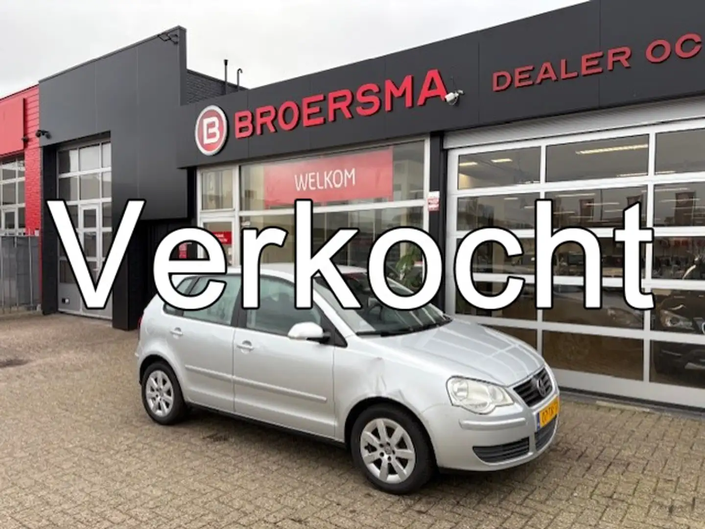Volkswagen Polo 1.2-12V Optive INGERUILD.................. ZO MEE Gris - 1