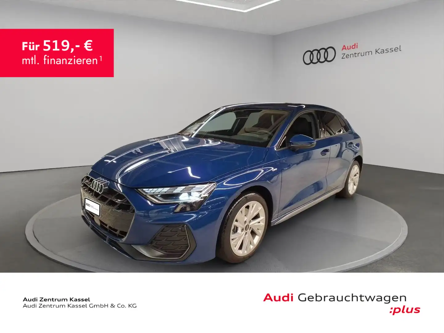 Audi A3 A3 SB 40 TFSI e S line Matrix SONOS Kamera AHK Blau - 1