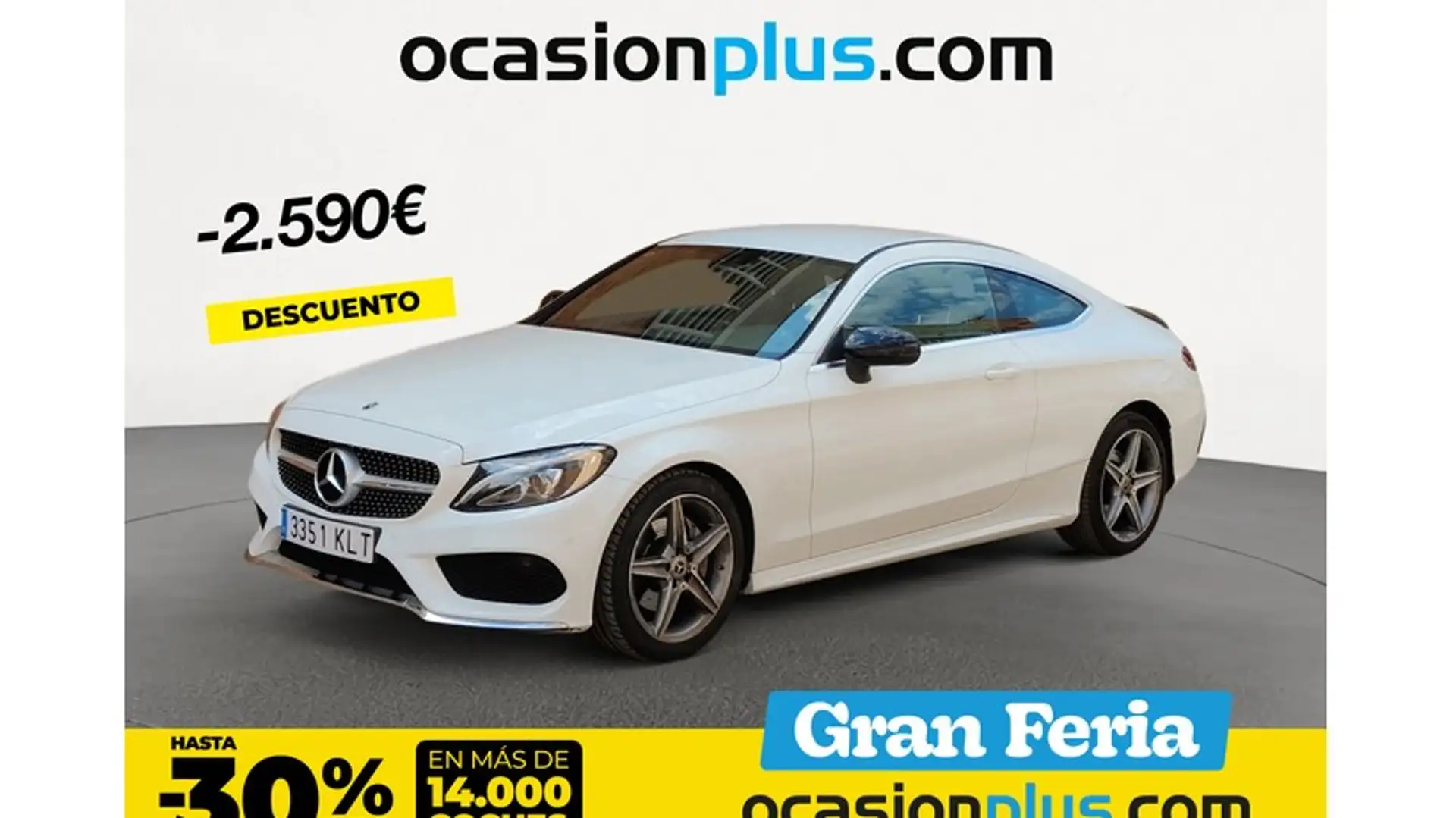 Mercedes-Benz C 220 Coupé 220d 9G-Tronic (4.75) Blanco - 1