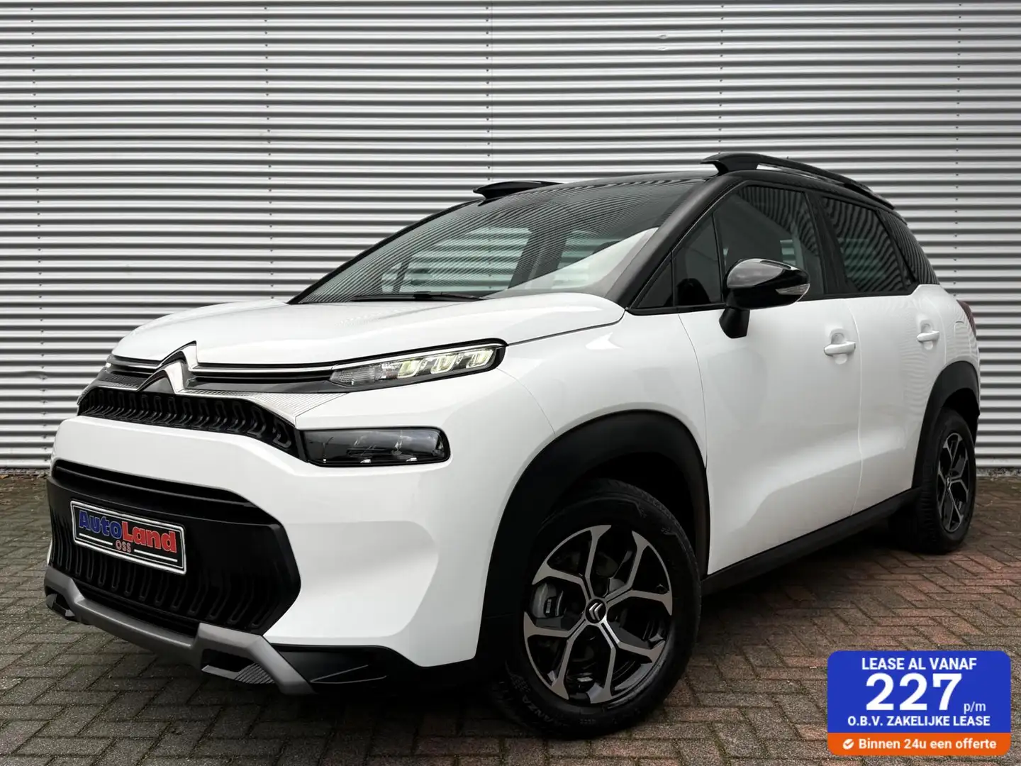 Citroen C3 Aircross 1.2 Sport Airco Cruise Carplay Facelift 2023 Uniek Wit - 1