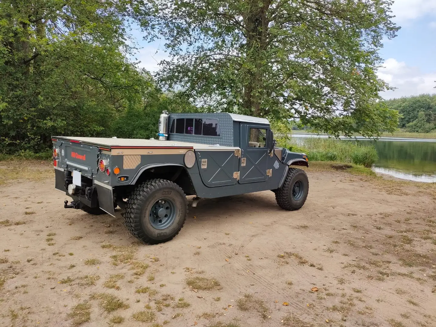 HUMMER H1 Pick Up Grijs - 2