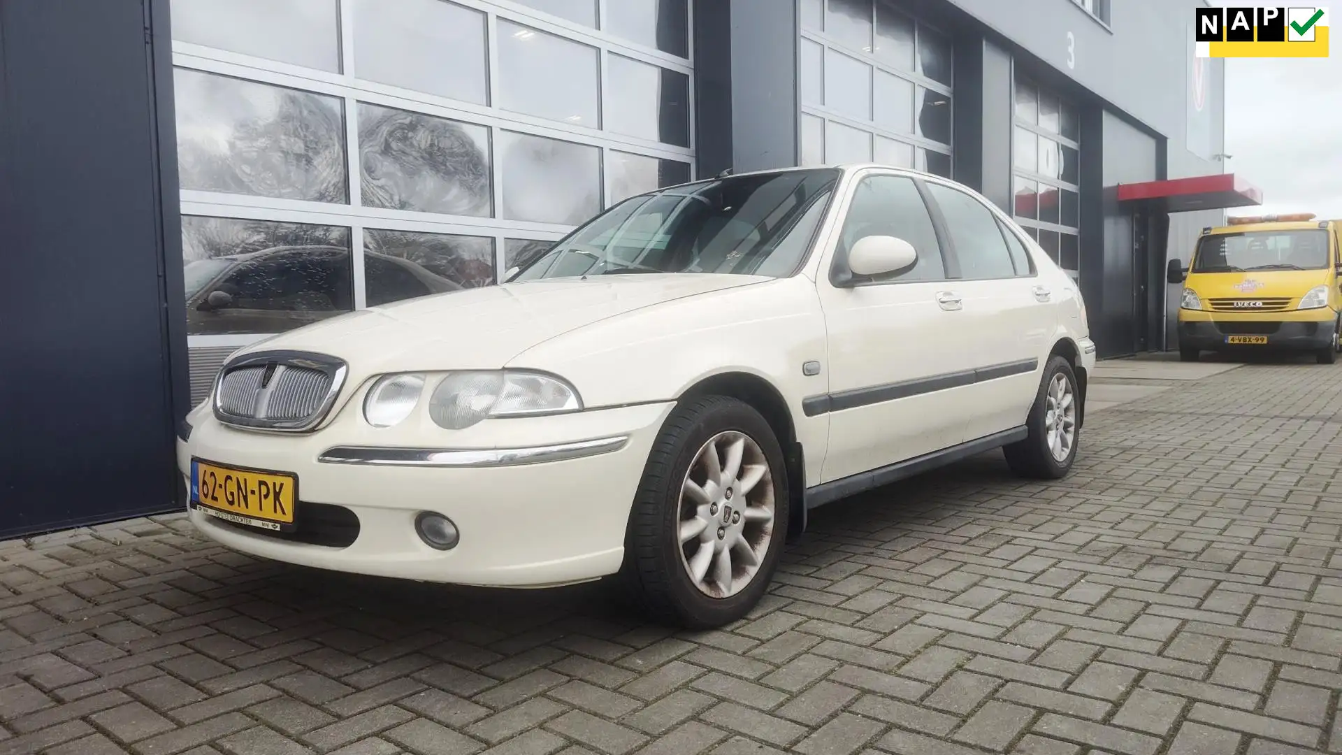Rover 45 1.8 Club CVT NAP Automaat/Airco Inruilkoopje Wit - 1