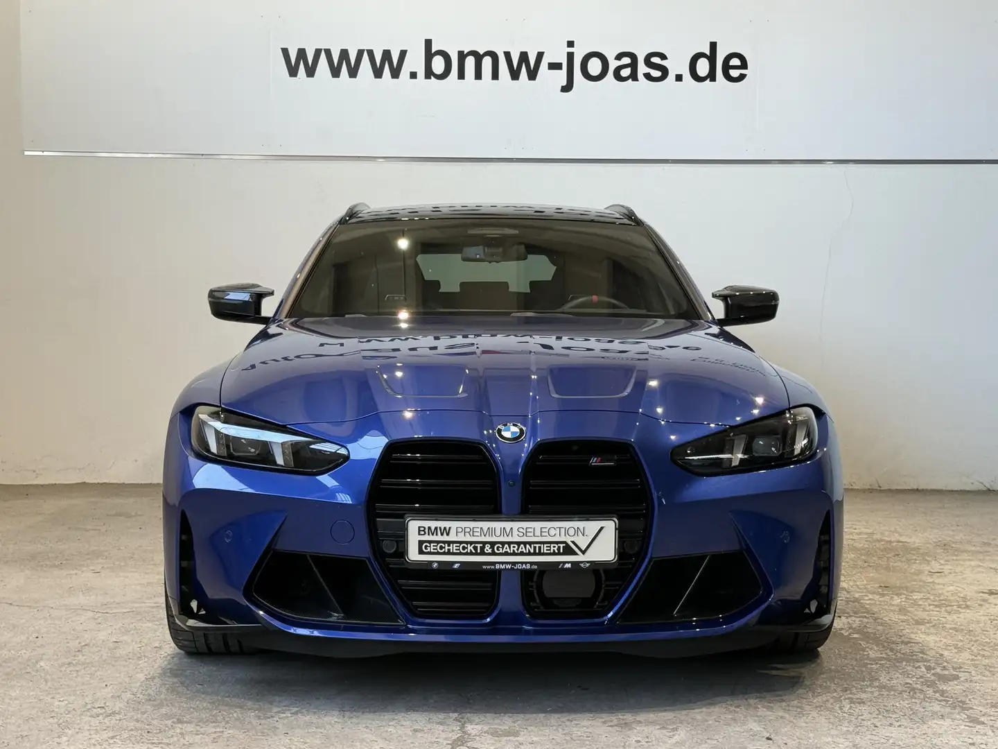 BMW M3 Competition Sitzbelüftung, M Carbon Exterieurpaket Blau - 2