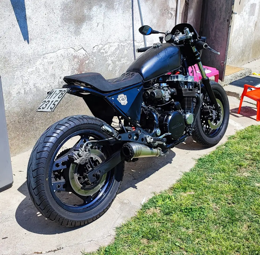 Honda CBX 750 cafè/Custom su base CBX750F Noir - 2