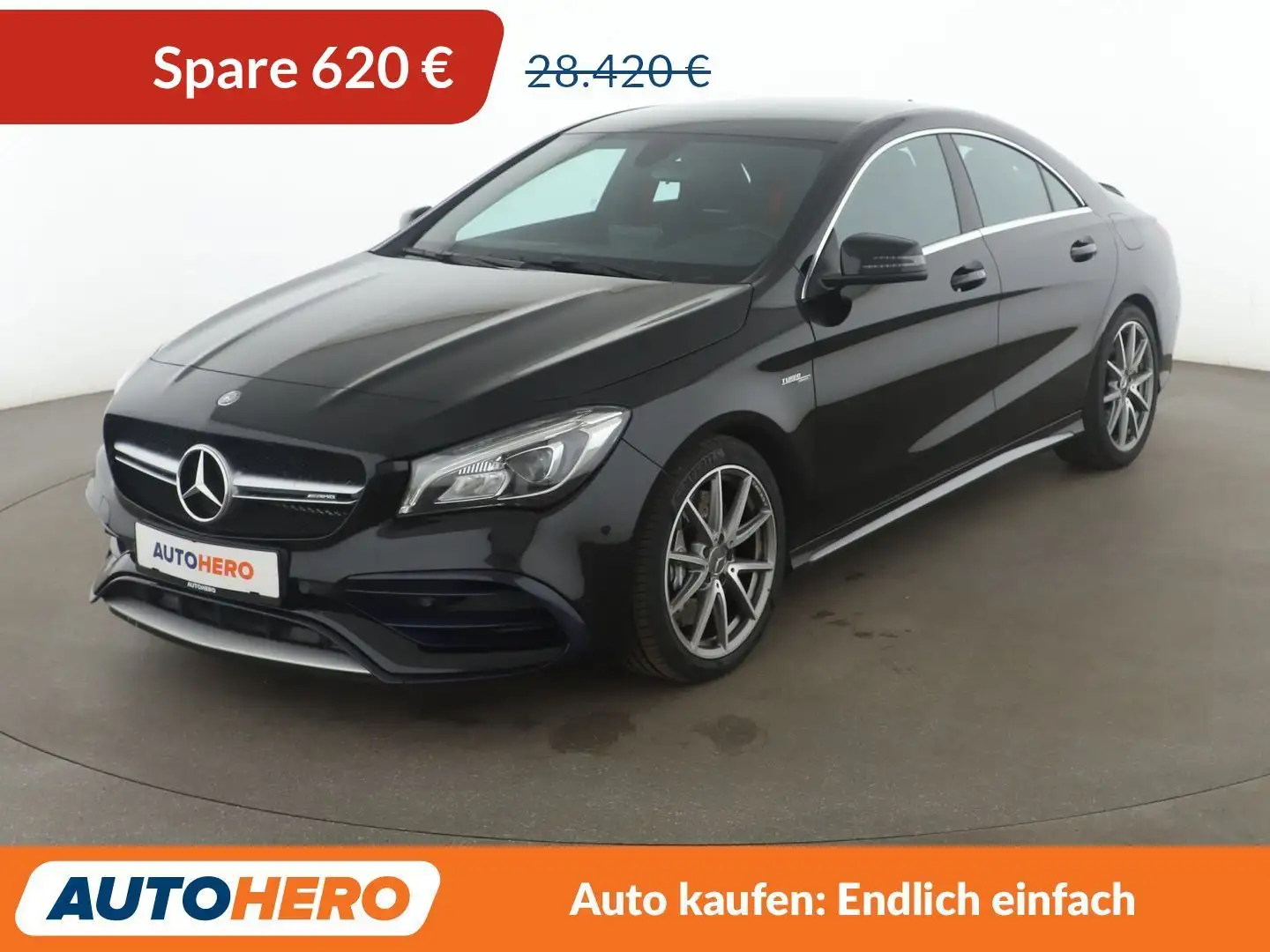 Mercedes-Benz CLA 45 AMG CLA 45 AMG 4Matic Aut.*NAVI*LED*TEMPO*PDC* Schwarz - 1
