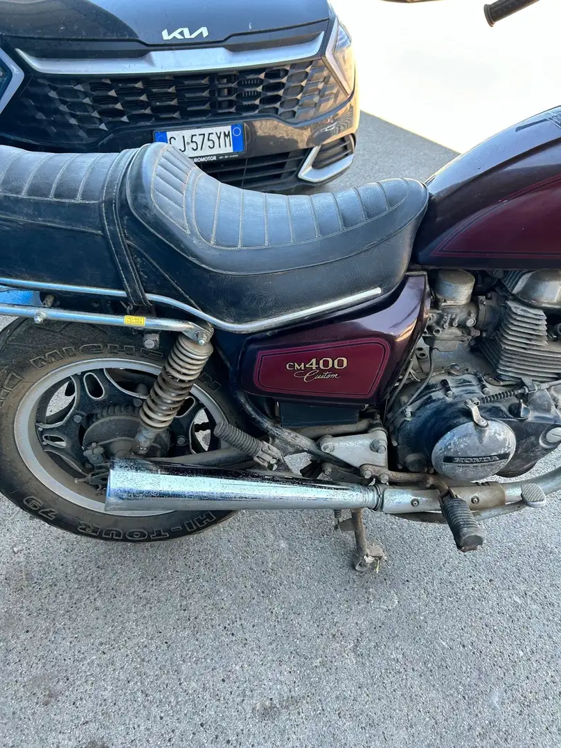 Honda CM 400 Custom 400 Rouge - 2