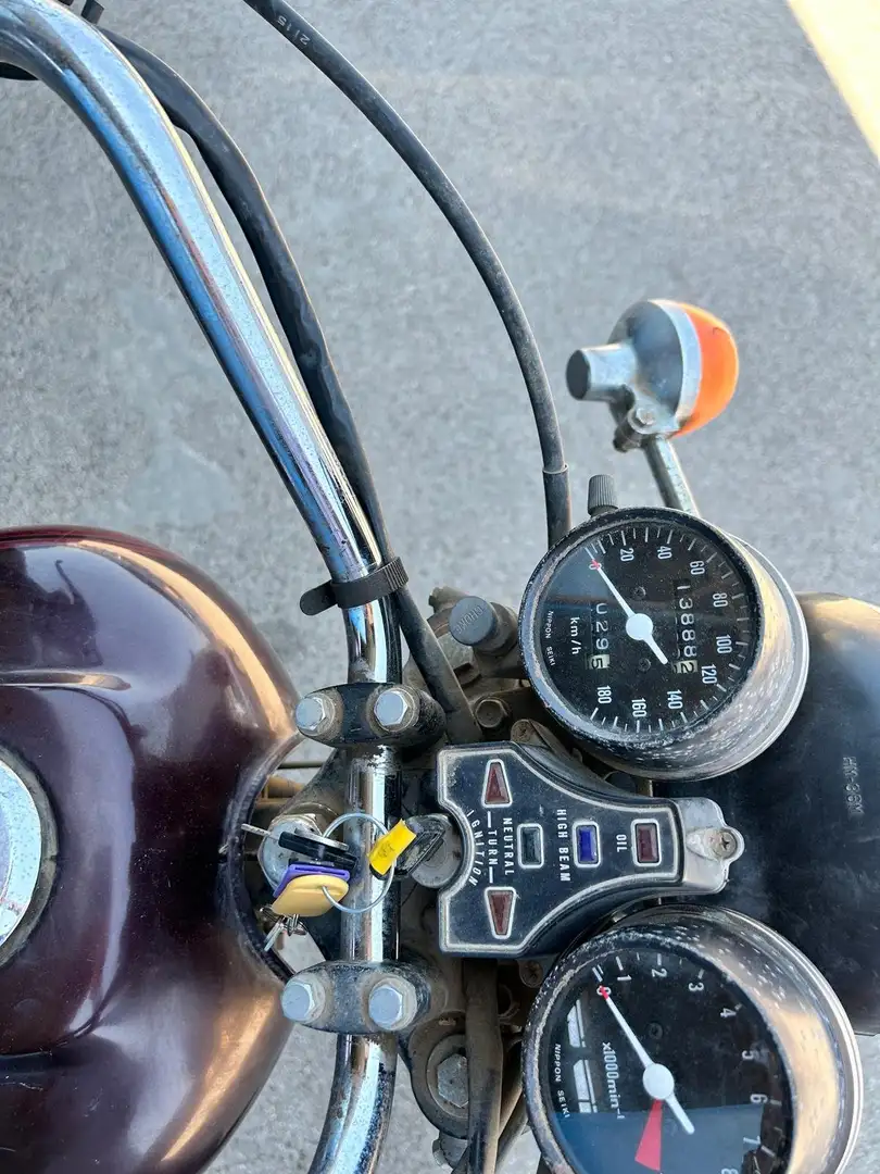 Honda CM 400 Custom 400 Rood - 2