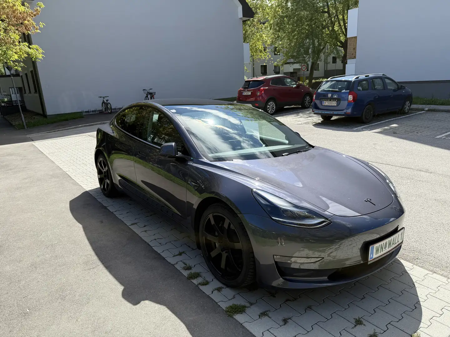 Tesla Model 3 Model 3 Long Range AWD 75kWh Grau - 2