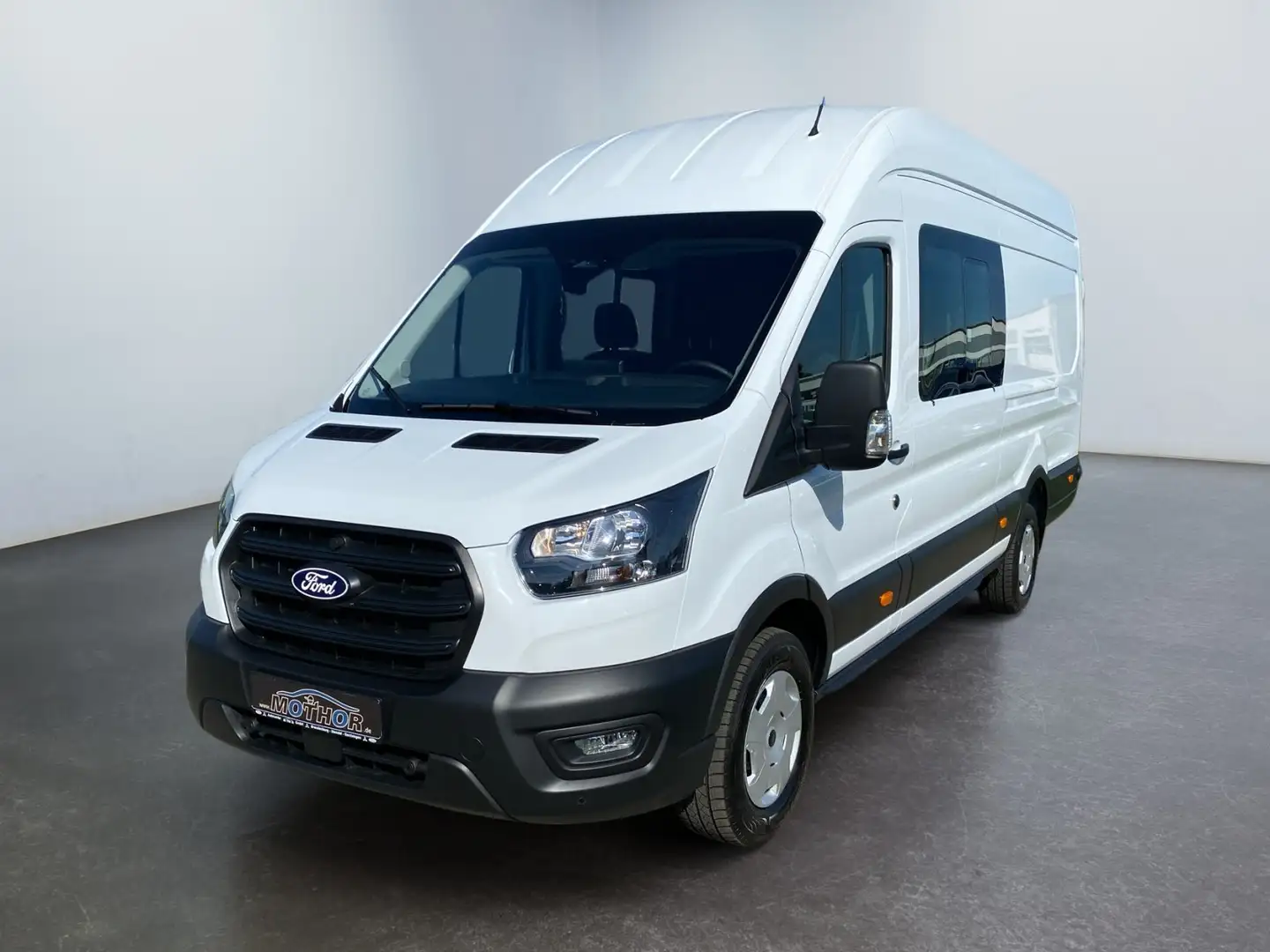 Ford Transit Trend 350 L4 2.0 EcoBlue TEMP KAM DAB Blanc - 2