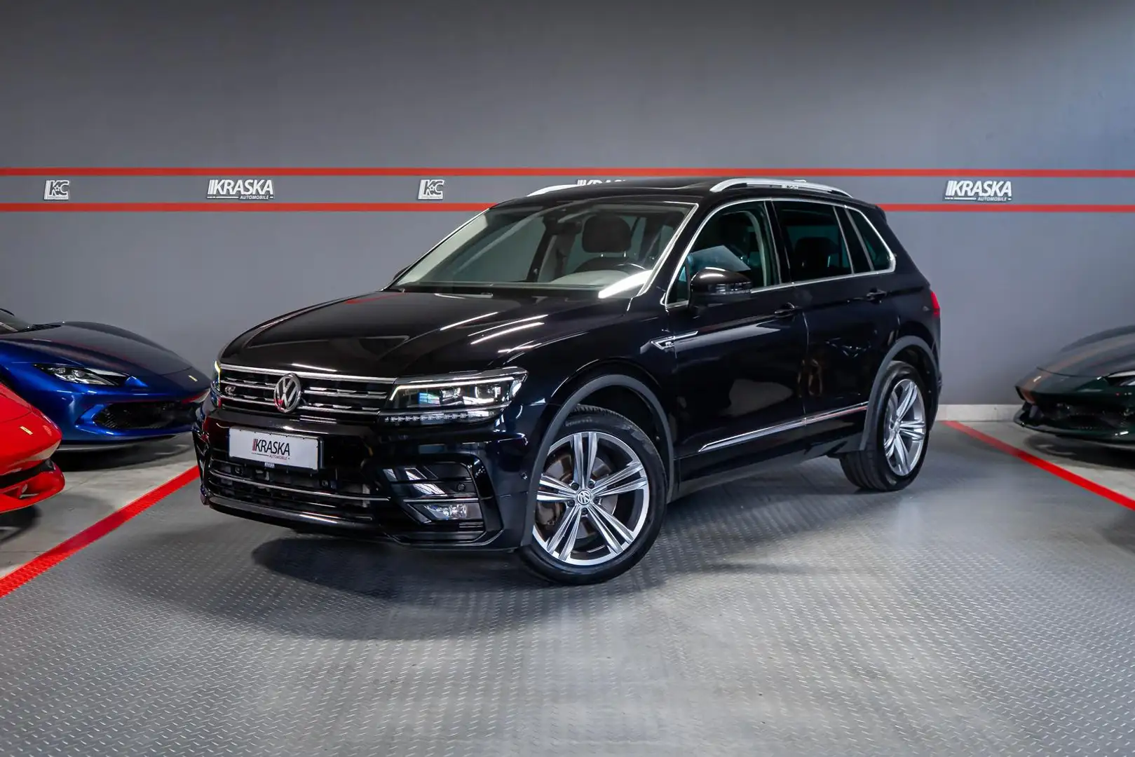 Volkswagen Tiguan 2.0 TFSI Highline 4Motion R-Line AHK Negro - 1