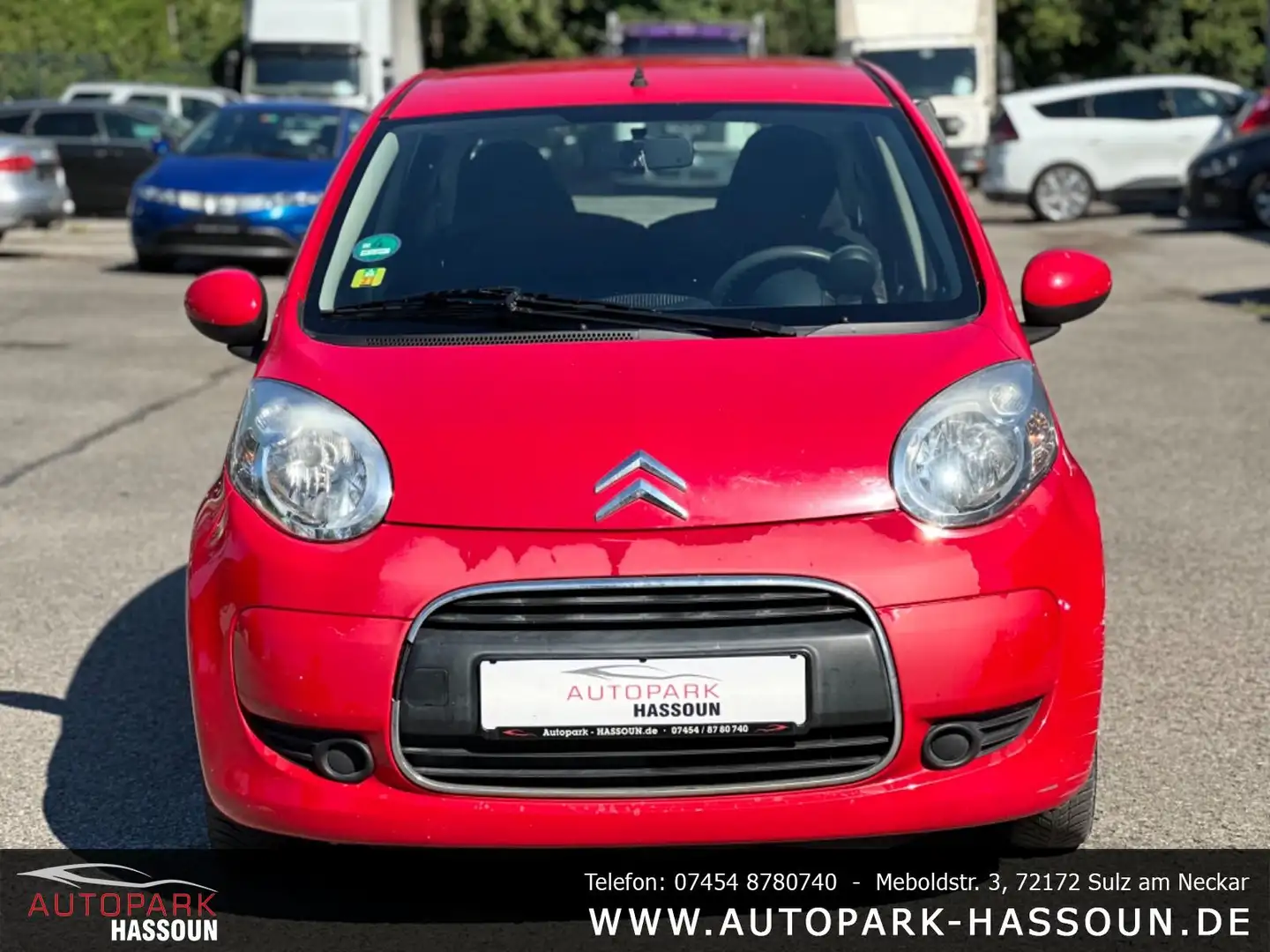 Citroen C1 Style TÜV 07/26 Garantie Klima 4-Sitz. Rojo - 2