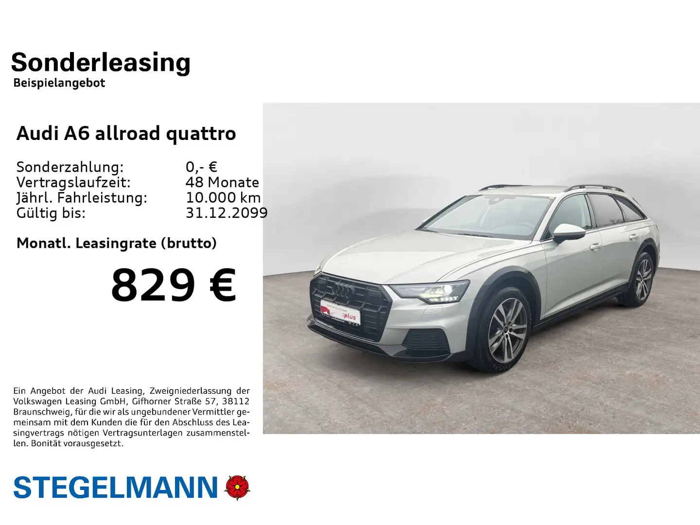 Audi A6 allroad A6 Allroad 50 TDI qu. Tiptr. *AHK*LED*Luft*Navi* Silber - 2