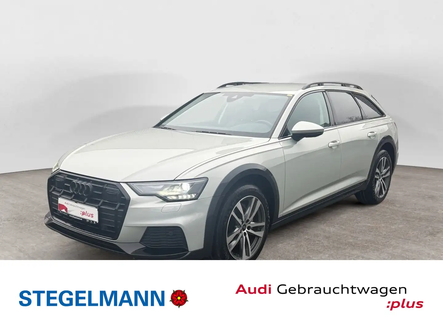 Audi A6 allroad A6 Allroad 50 TDI qu. Tiptr. *AHK*LED*Luft*Navi* Silber - 1