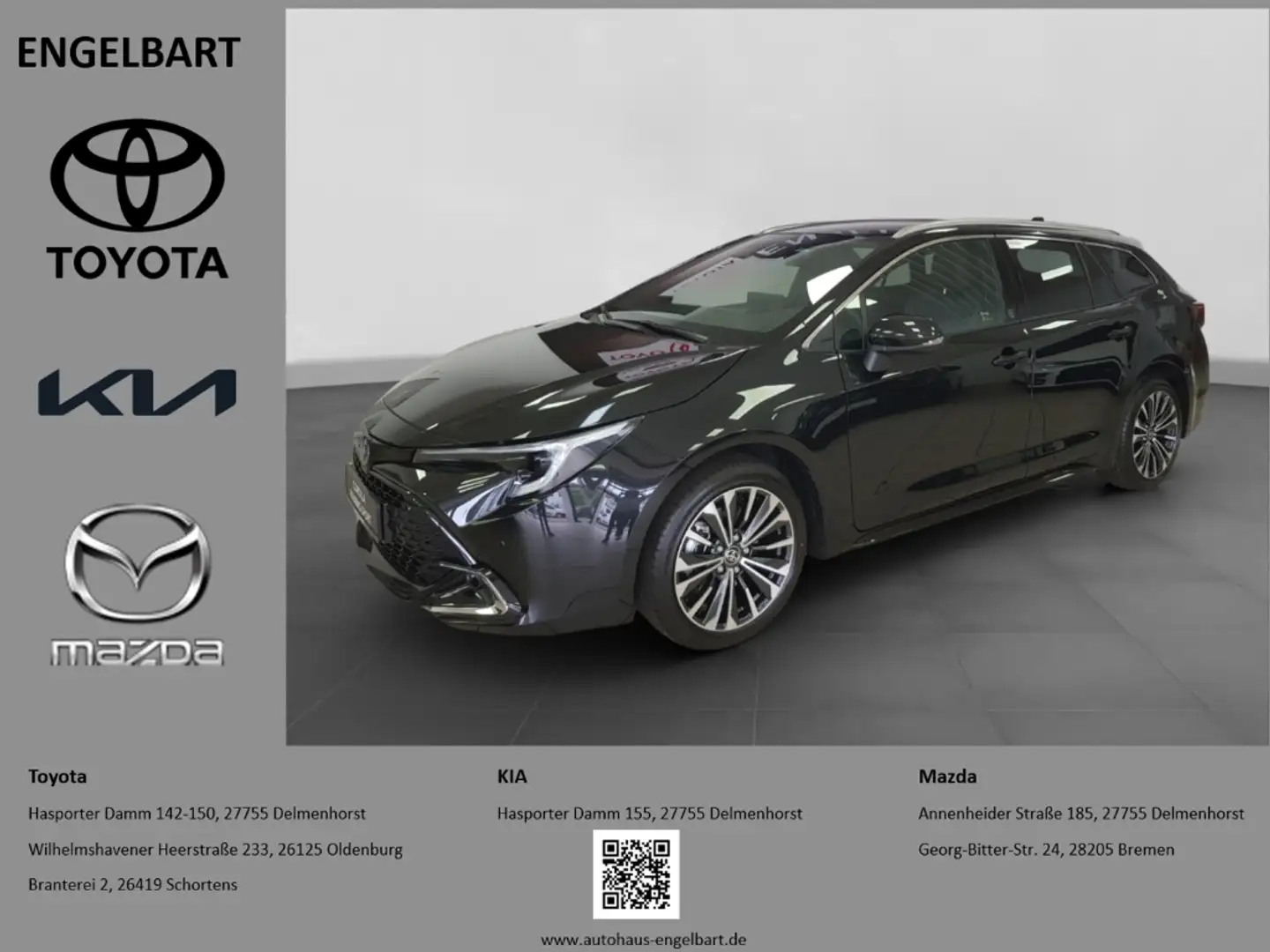 Toyota Corolla TS 2.0 Hybrid Team D Technik Paket Schwarz - 1