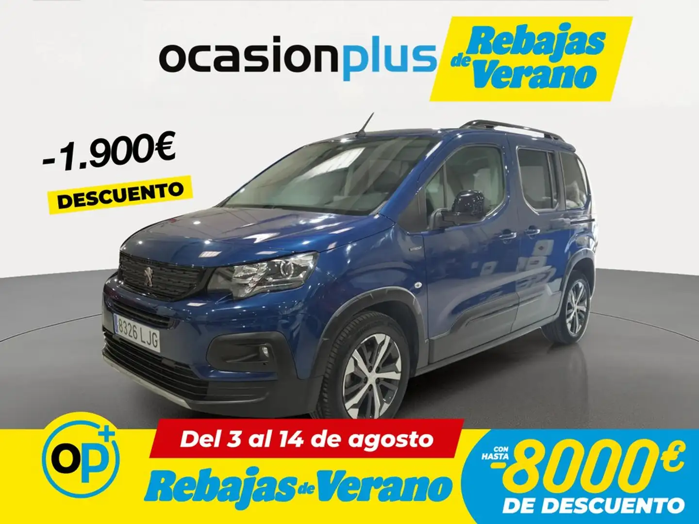 Peugeot Rifter 1.5BlueHDi S&S Standard GT Line 130 Azul - 1
