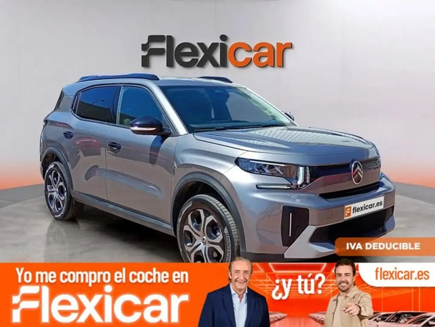 Citroen C3 Aircross Turbo 73kW (100CV) BVM6 PLUS Gris - 1