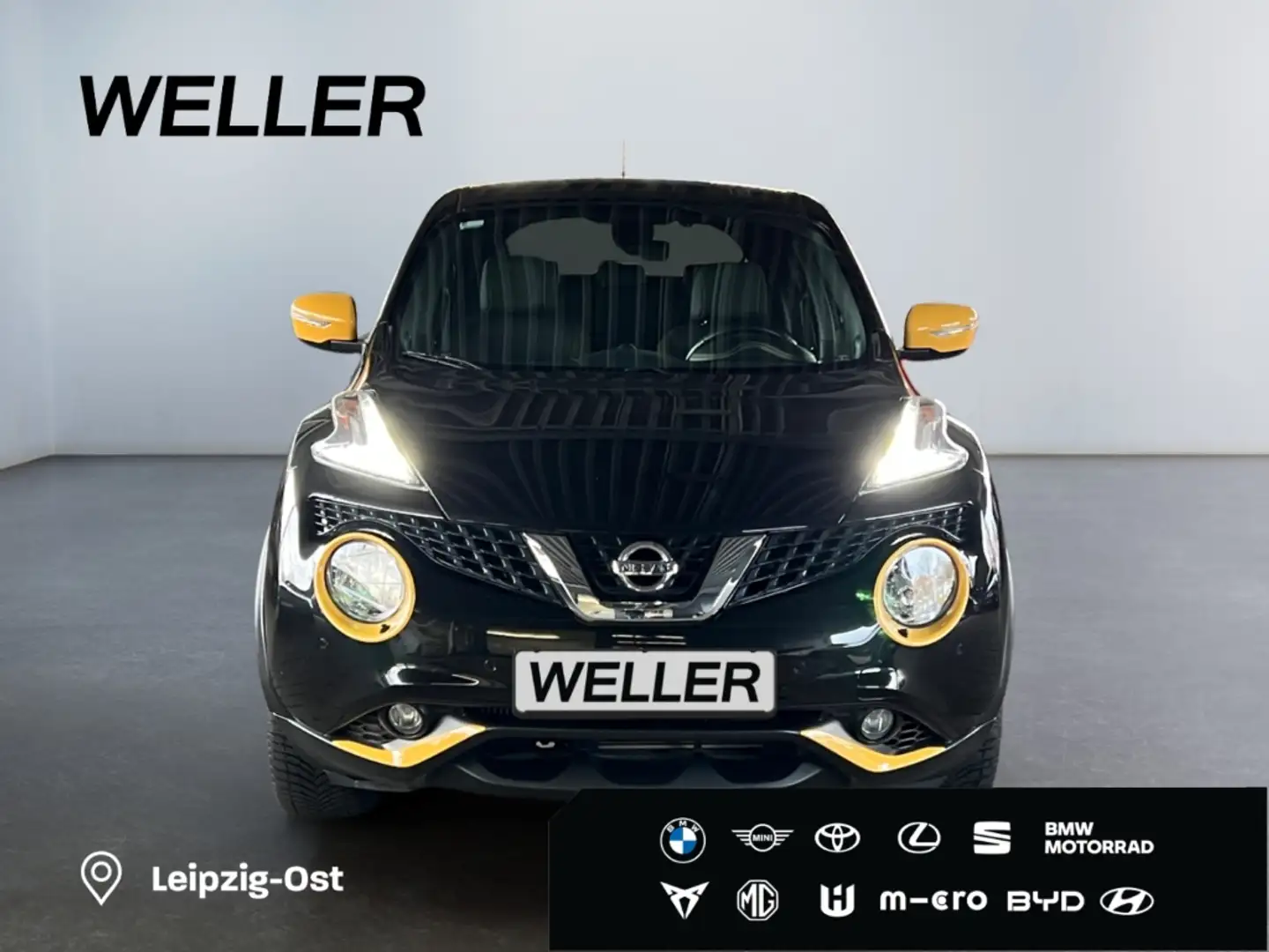 Nissan Juke 1.2 DIG-T N-Connecta *Teilleder*Kamera*SHZ* Zwart - 2