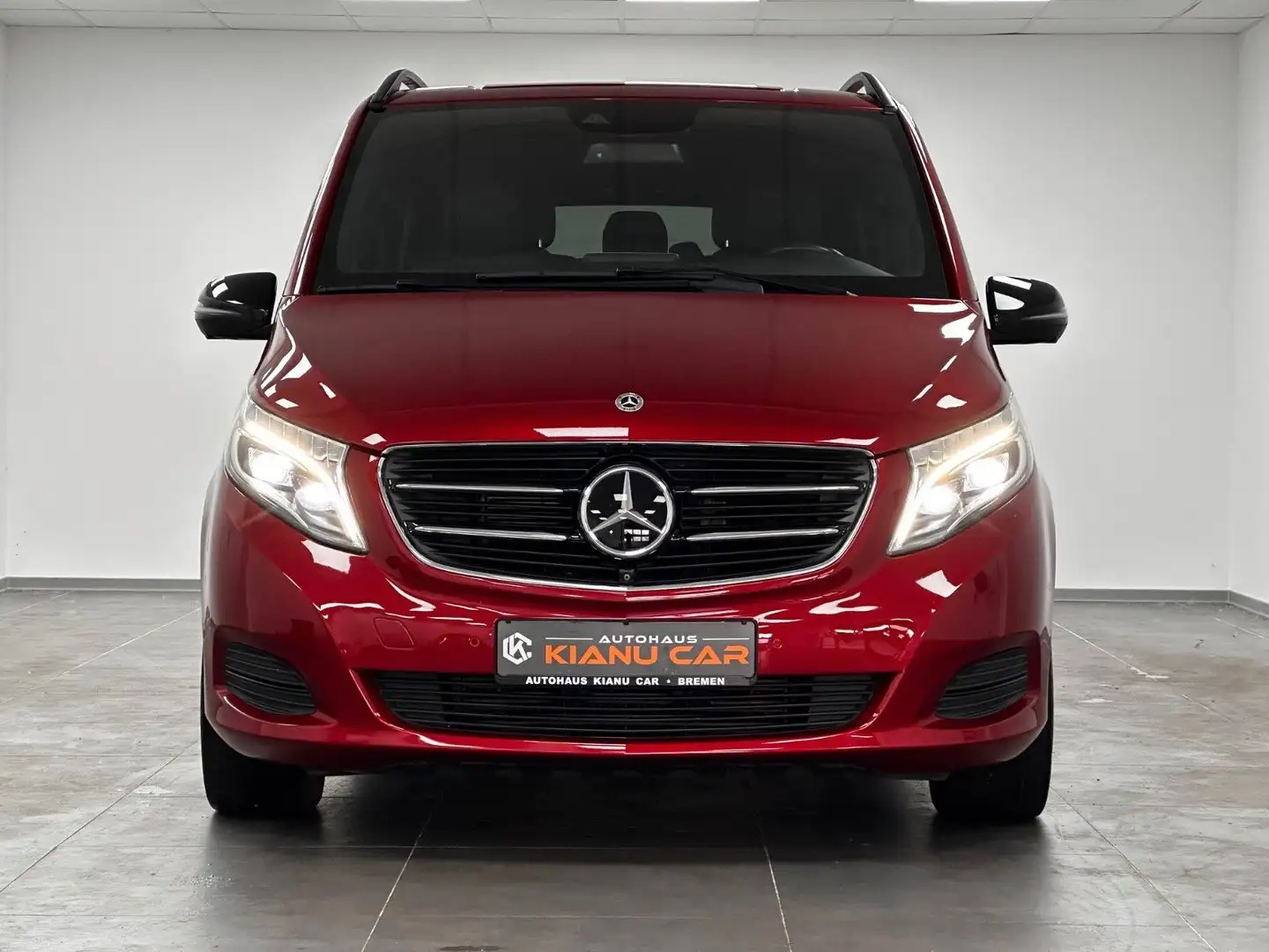 Mercedes-Benz V 250 V250LANG.Avantgarde.LED.360°KAM.NIGHT.LEDER.BURM Roşu - 2