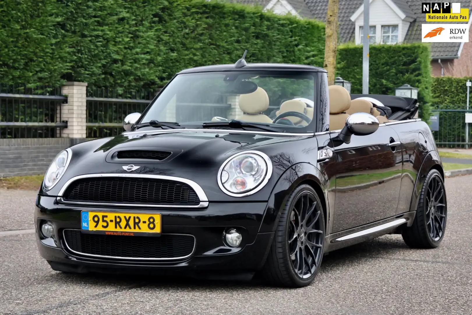 MINI Cooper S Cabrio Mini 1.6 Chili | NAVI | CLIMA | CRUISE | XENON | L Černá - 1