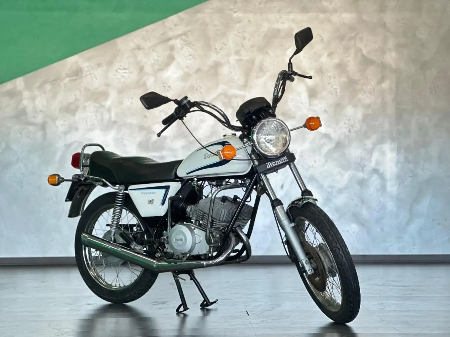 Benelli 125 2 C Ottime Condizioni*Iscritta ASI*Targa ROMA Bianco - 2