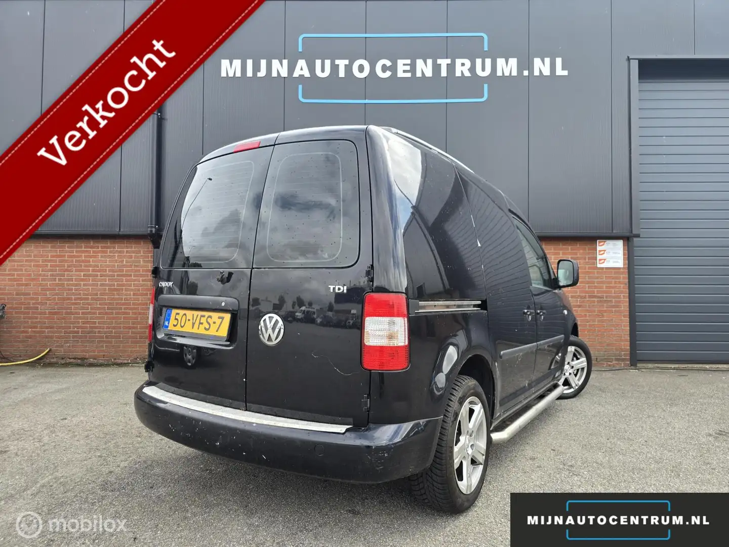 Volkswagen Caddy Bestel 1.9 TDI / NAP✔️/ AUTOMAAT✔️/ AIRCO✔️ Zwart - 2