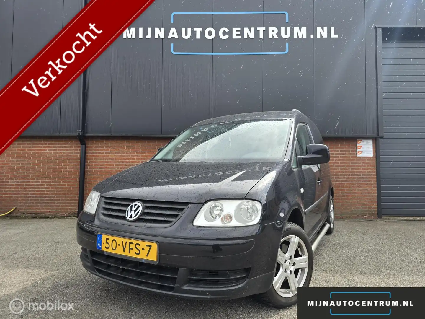 Volkswagen Caddy Bestel 1.9 TDI / NAP✔️/ AUTOMAAT✔️/ AIRCO✔️ Zwart - 1