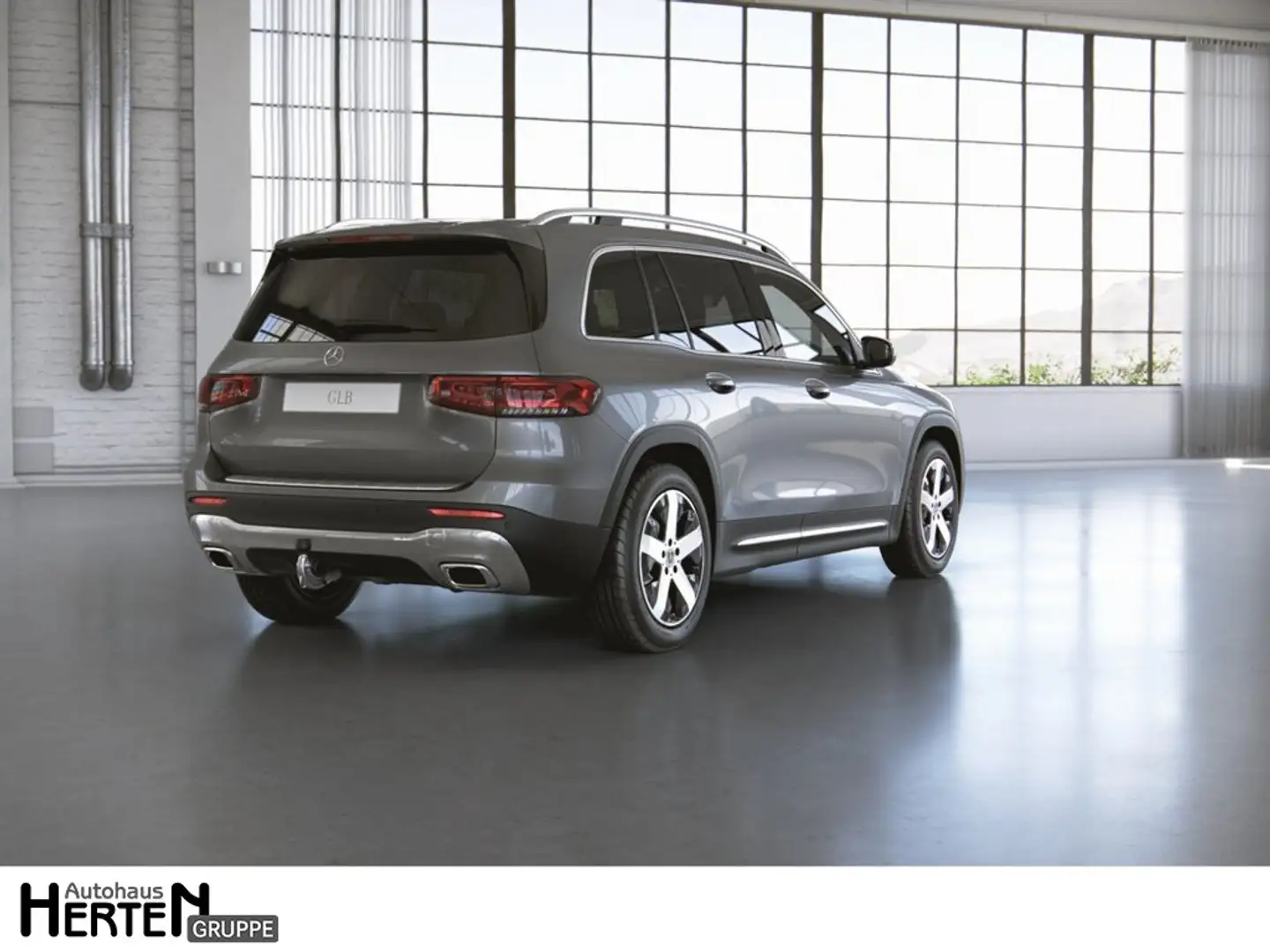 Mercedes-Benz GLB 200 d Progressive+AHK+HUD+MULTIBEAM+PANO+SHZ Grigio - 2