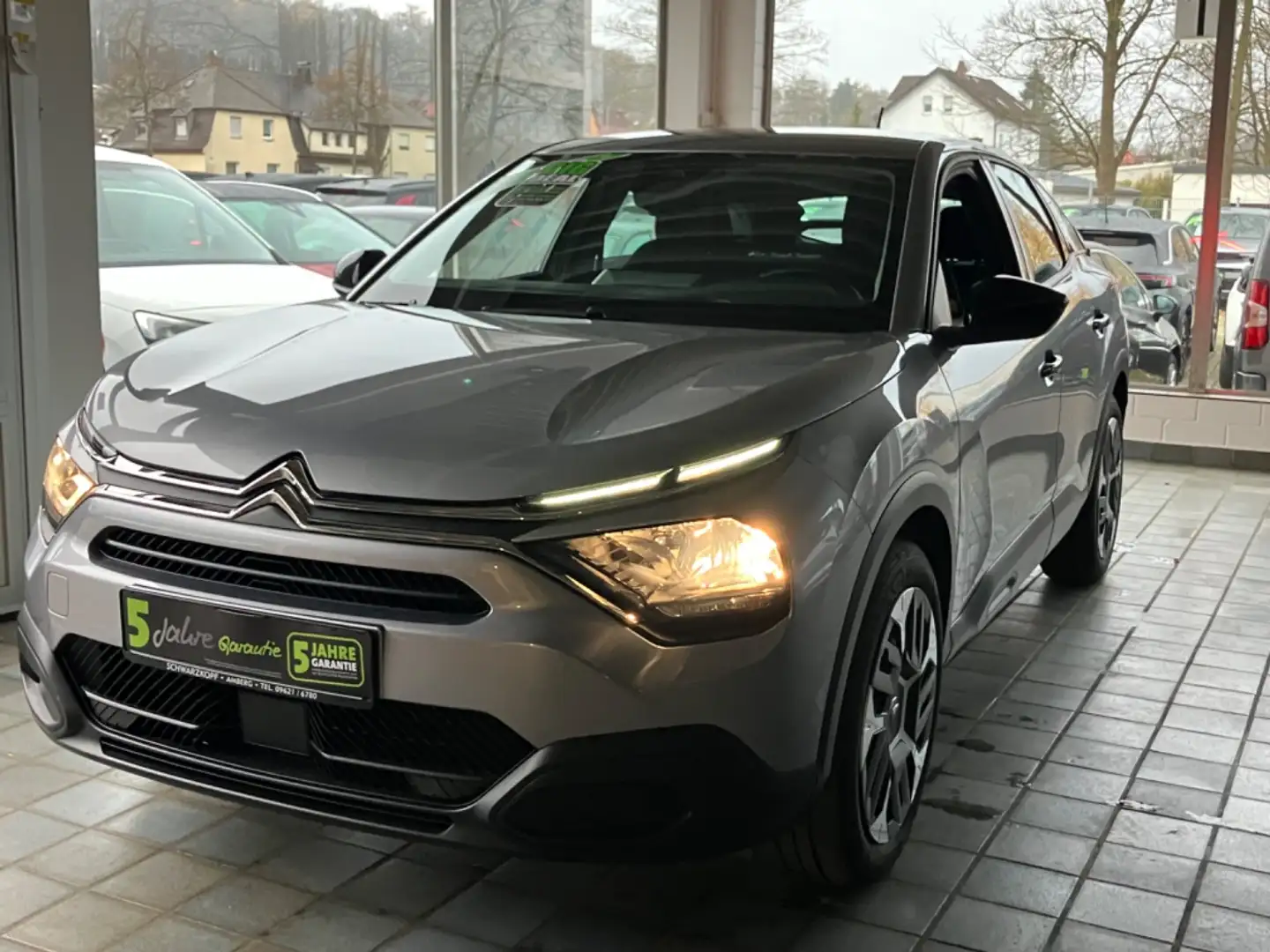 Citroen C4 1.2 PureTech Fin. ab 2,99% Rückfahrkamera Grau - 2