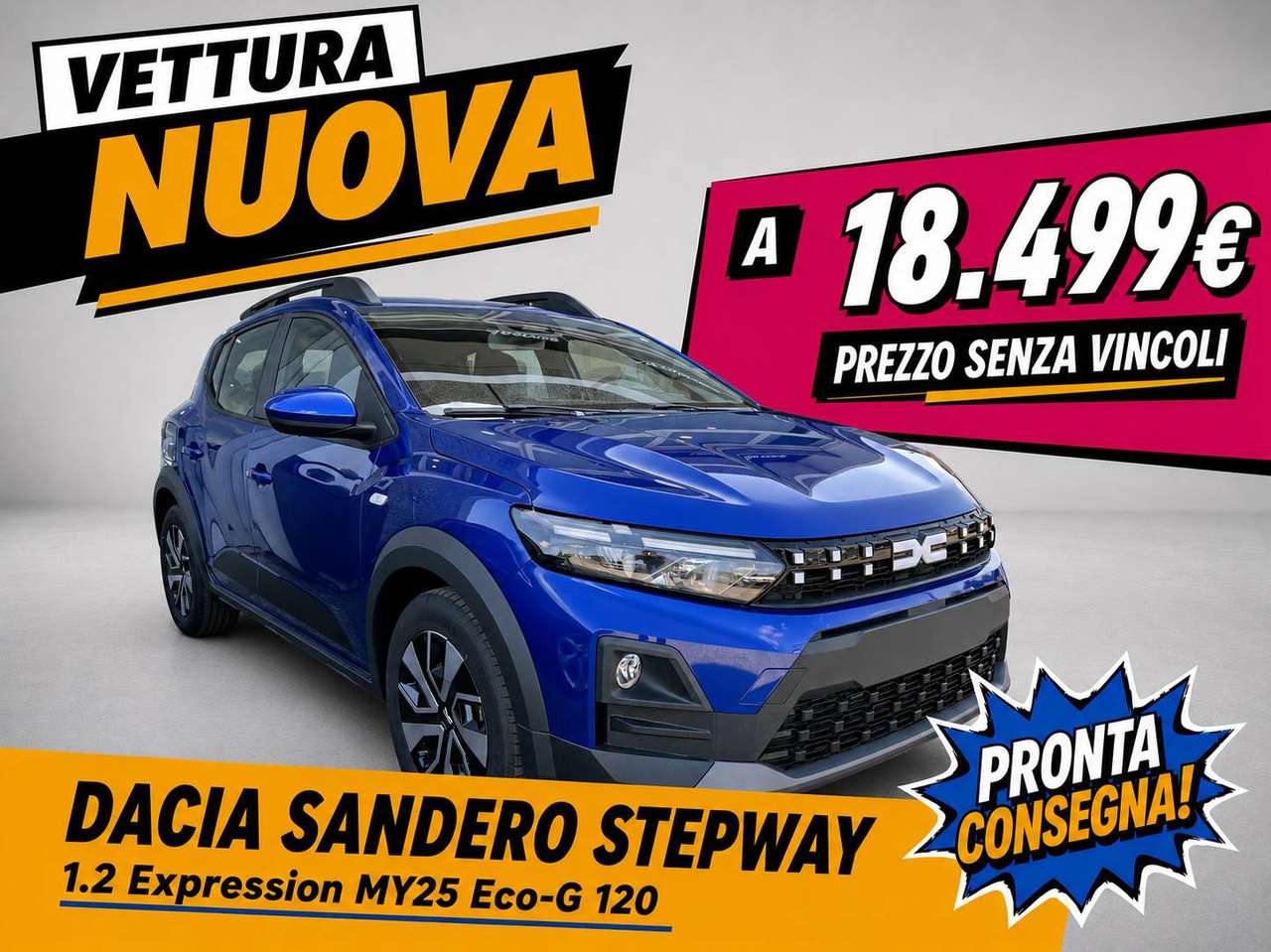 Dacia Sandero Stepway 1.2 Expression MY25 Eco-G 120