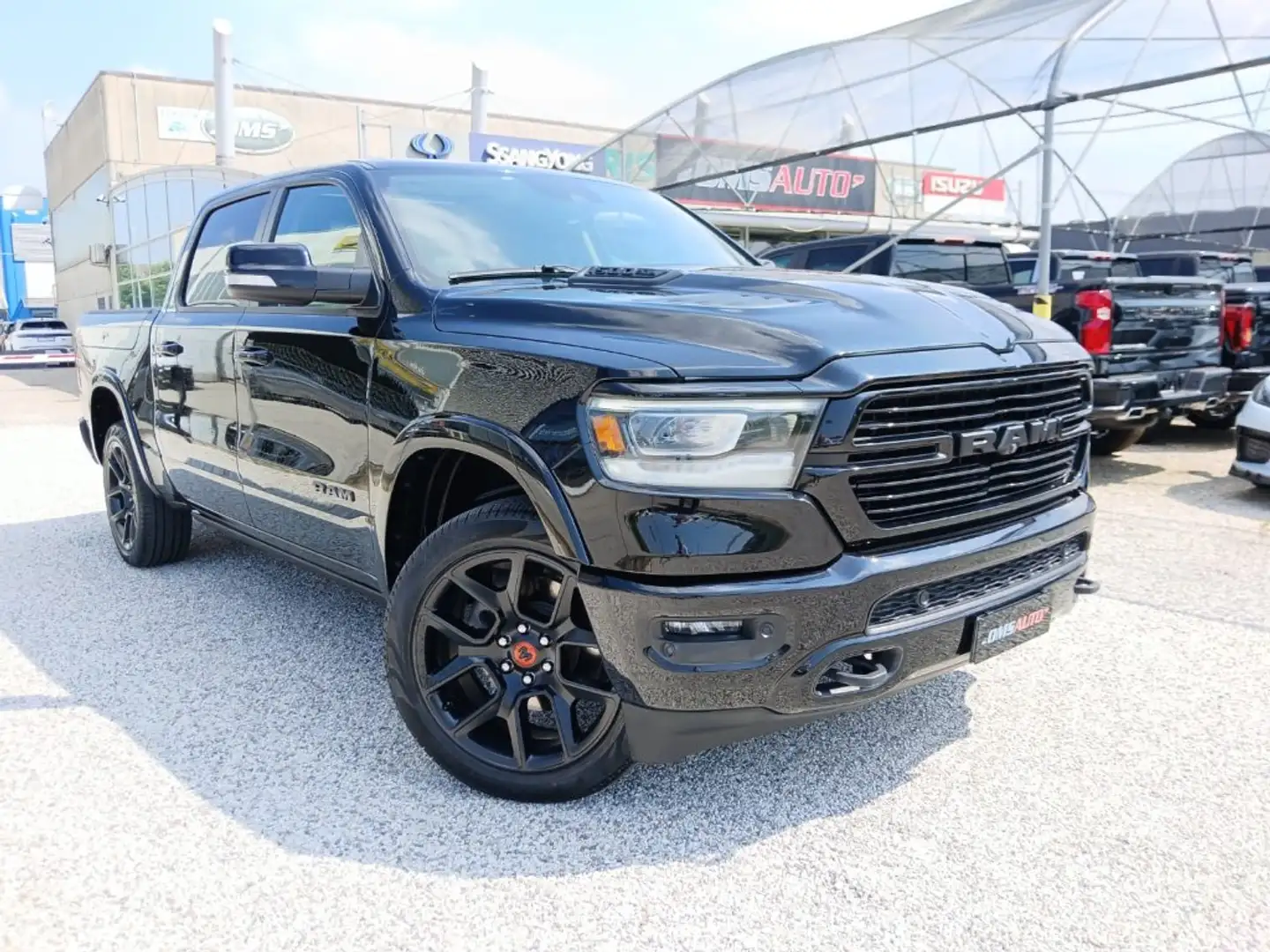 Dodge RAM 1500 5.7 GPL V8 Laramie Night 6 Posti Ram Box Zwart - 1