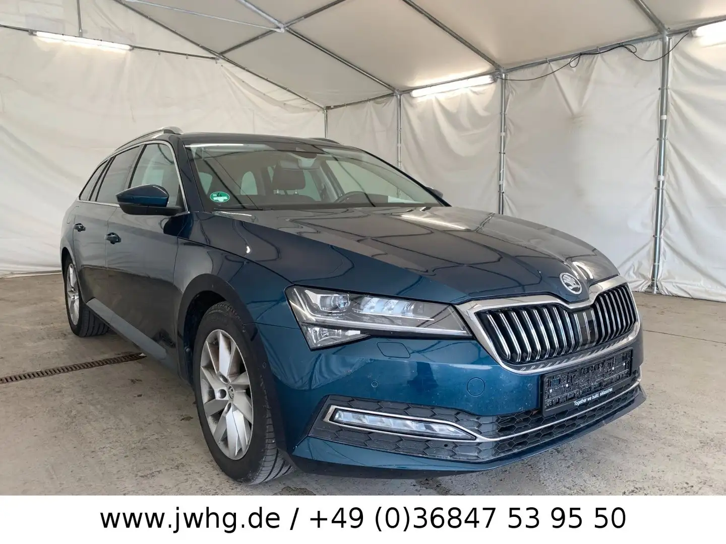 Skoda Superb Style MATRIX/ACC+/VIRTUAL/PANO/KAM/AHK Azul - 2