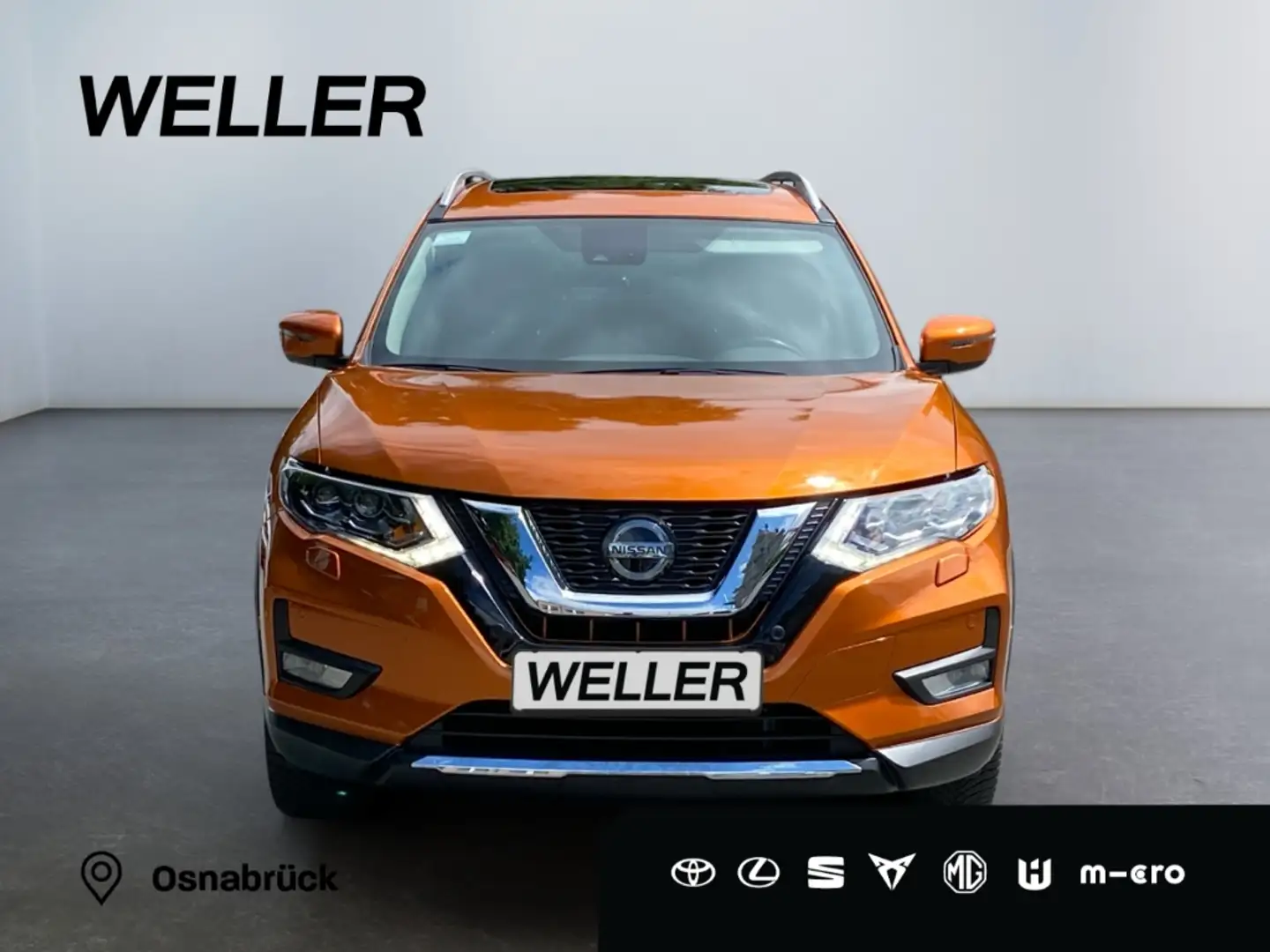 Nissan X-Trail 1.7 dCi ALL-MODE 4x4i Xtronic Tekna 7-St Orange - 2