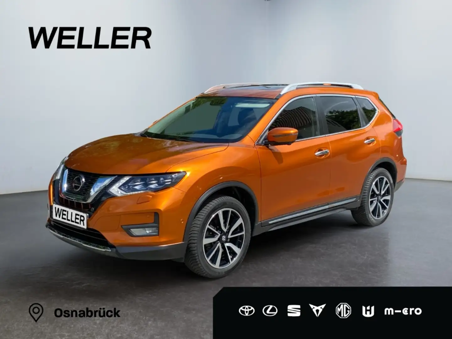 Nissan X-Trail 1.7 dCi ALL-MODE 4x4i Xtronic Tekna 7-St Orange - 1
