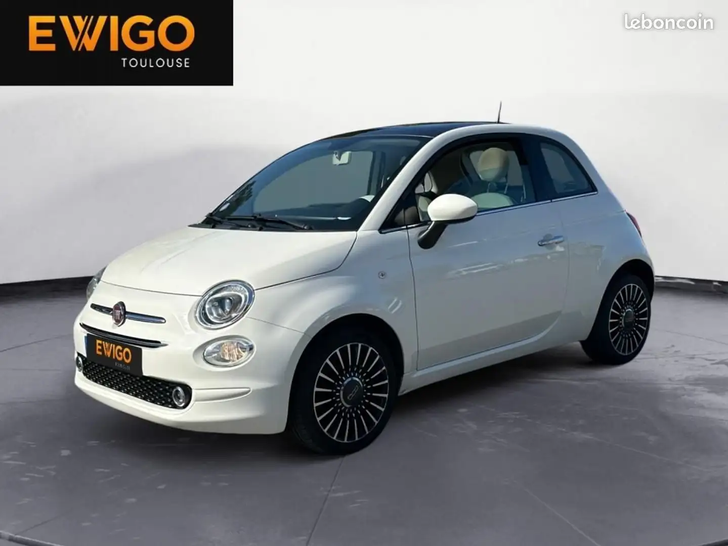 Fiat 500 1.2 70 LOUNGE Blanco - 1