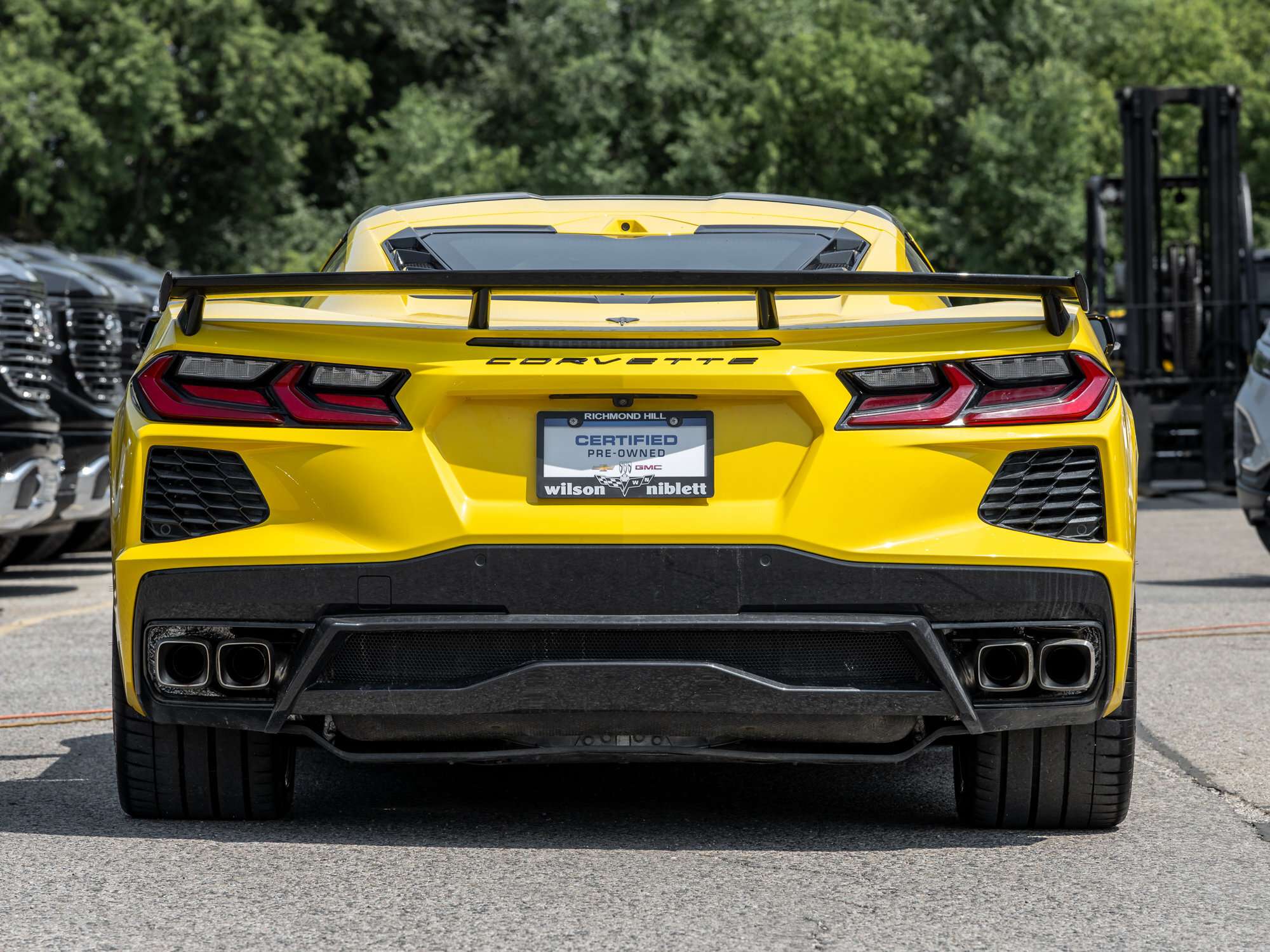 used 2025 Chevrolet Corvette car, priced at $85,775