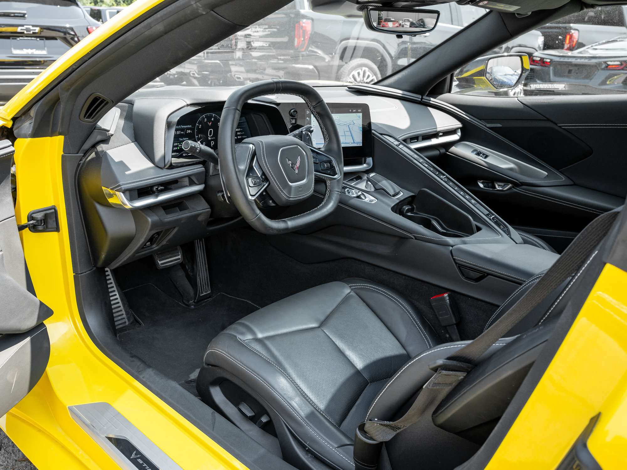 used 2025 Chevrolet Corvette car, priced at $85,775