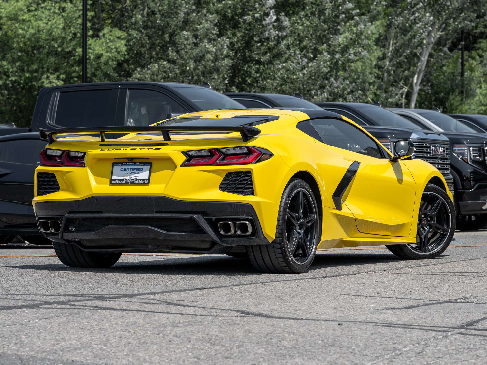 used 2025 Chevrolet Corvette car, priced at $85,775