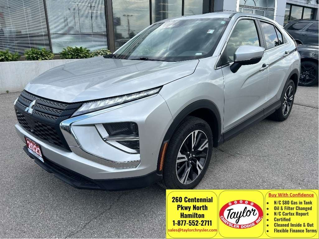 Gray 2023 Mitsubishi Eclipse Cross SUV / Crossover All-Wheel Drive Continuously Variable Transmission
