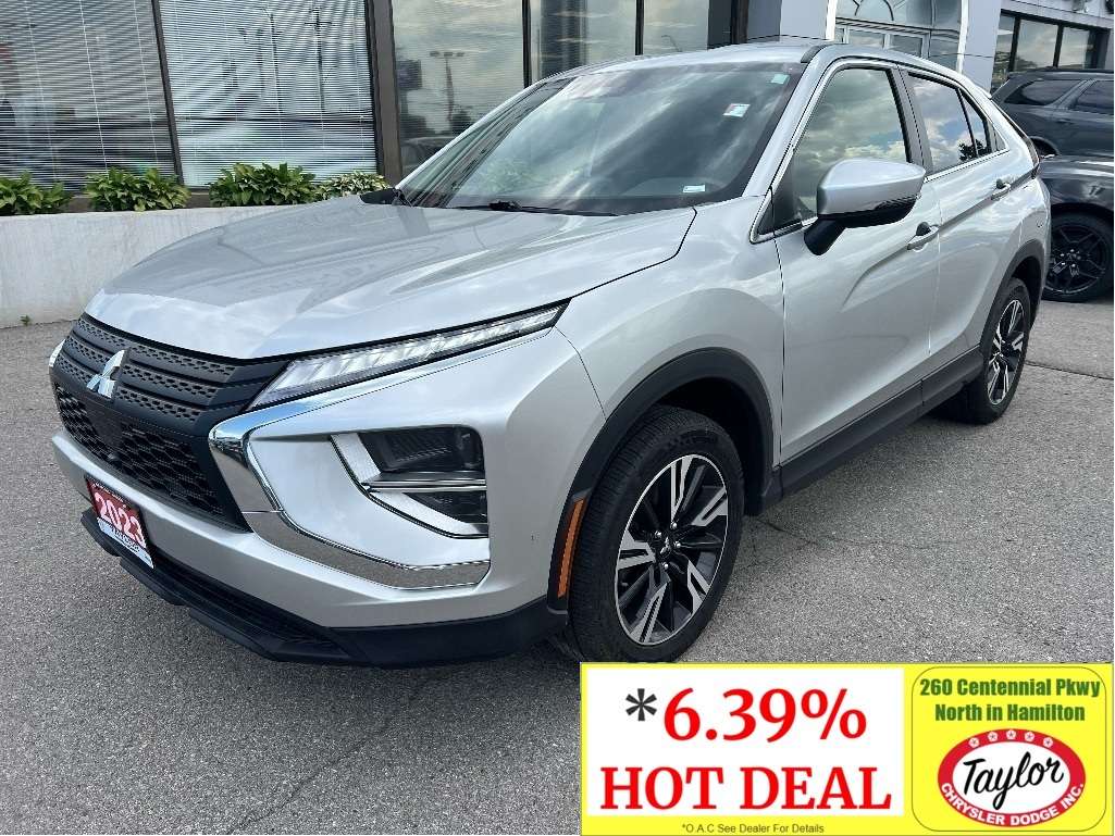 Gray 2023 Mitsubishi Eclipse Cross SUV / Crossover All-Wheel Drive Continuously Variable Transmission
