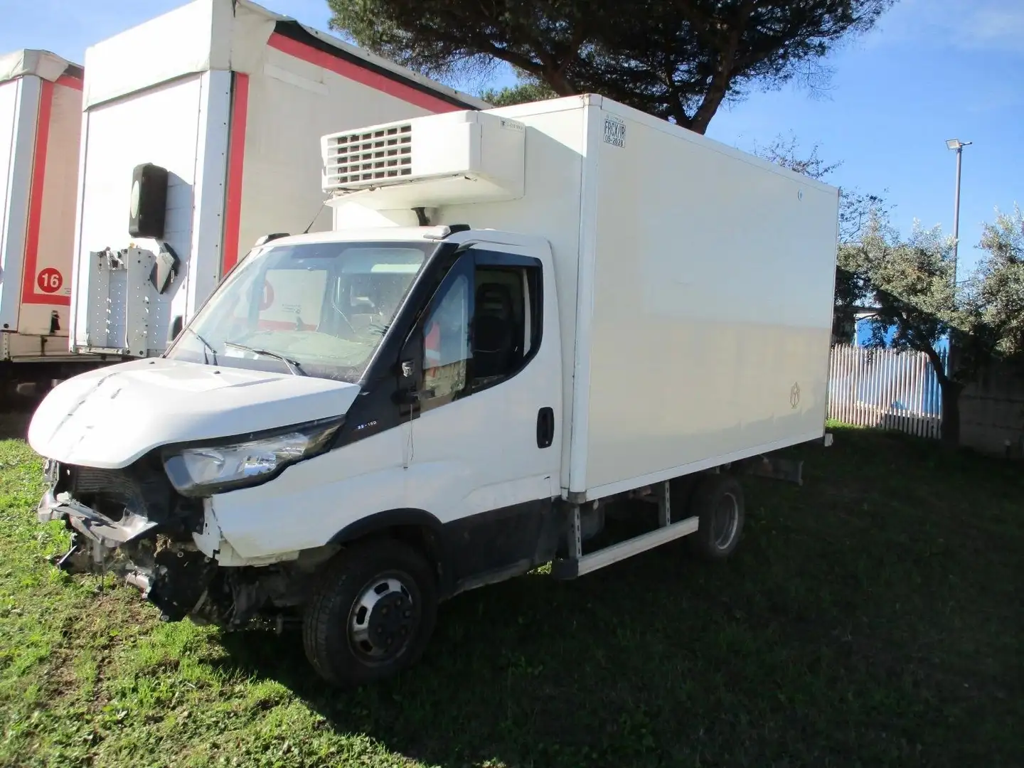 Iveco Daily 35C16 3000 160CV E6D FRIGO SINISTRATO COME DA FOTO Blanco - 1