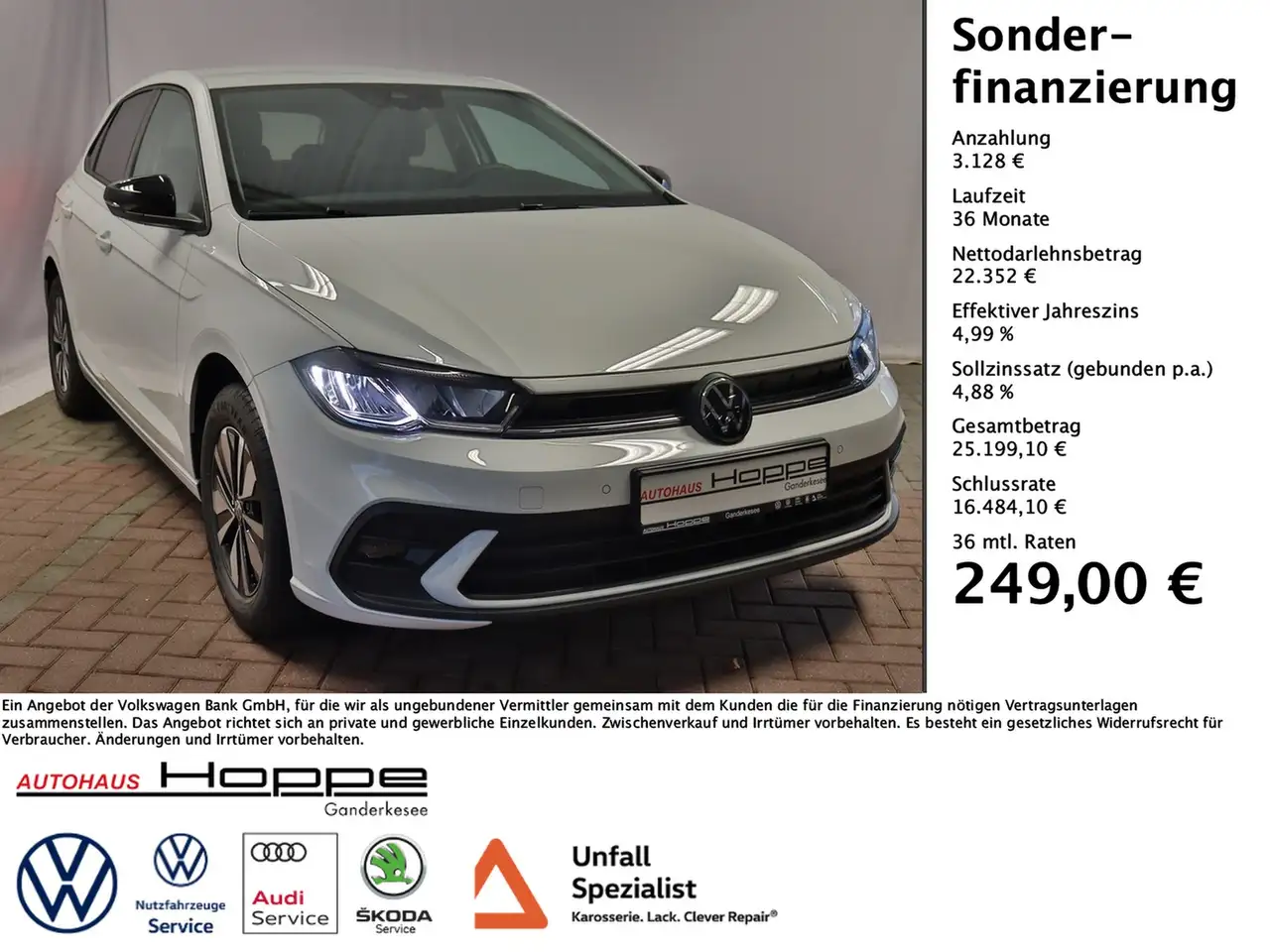 Volkswagen Polo Goal 1.0TSI+APP+NAVI+ACC+PDC+LED+SHZ