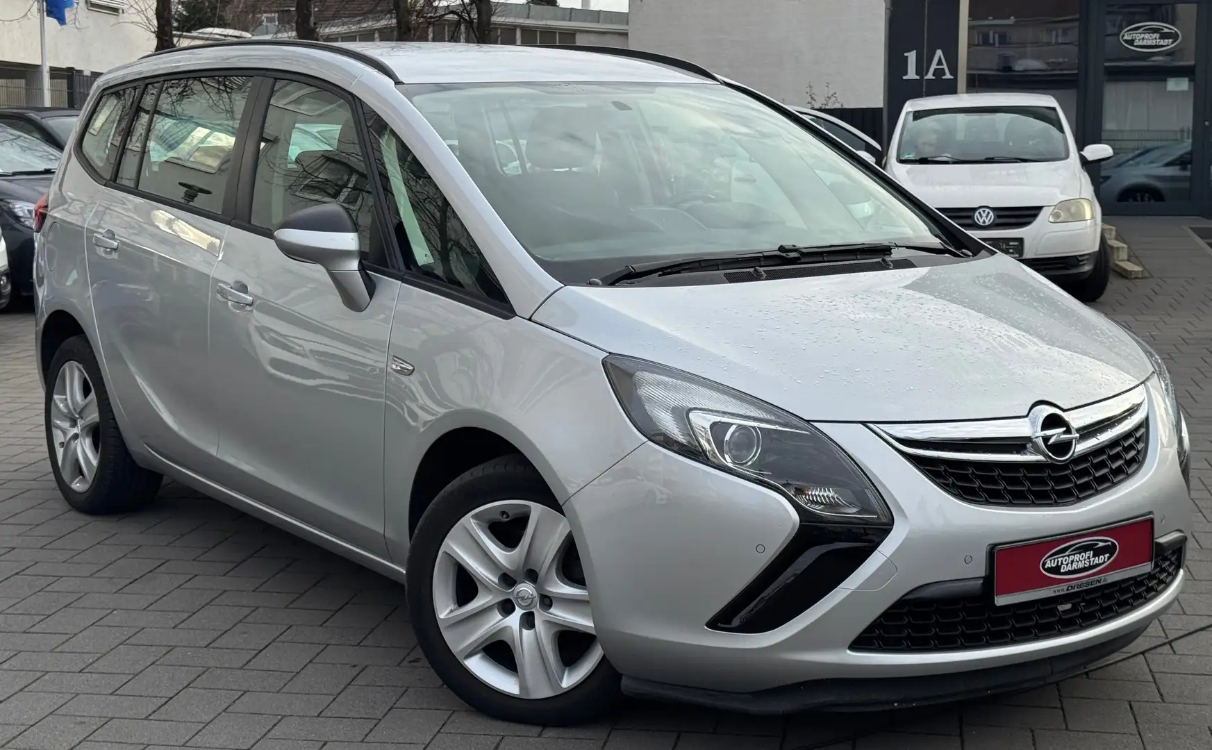 Opel Zafira Tourer TÜV AU NEU/7XSITZ*KLIMA*PDC*NAVIGATION*TEMPOMAT Gris - 1