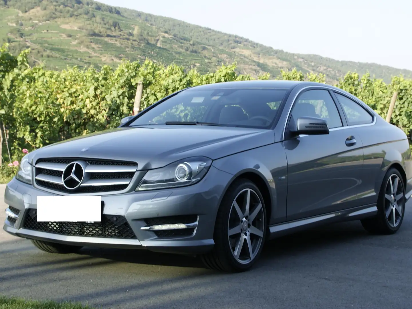 Mercedes-Benz C 250 C 250 1.Hand, Garage, Sommer, Mercedes Scheckheft,  AMG-Paket-Edition1 Silber - 1