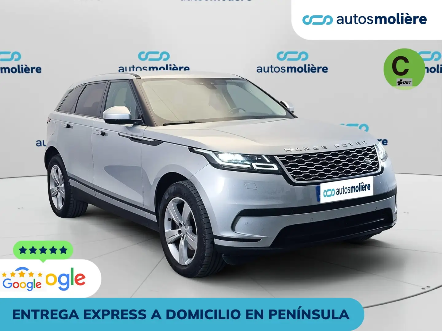 Land Rover Range Rover Velar 2.0D S 4WD Aut. 180 Plateado - 2