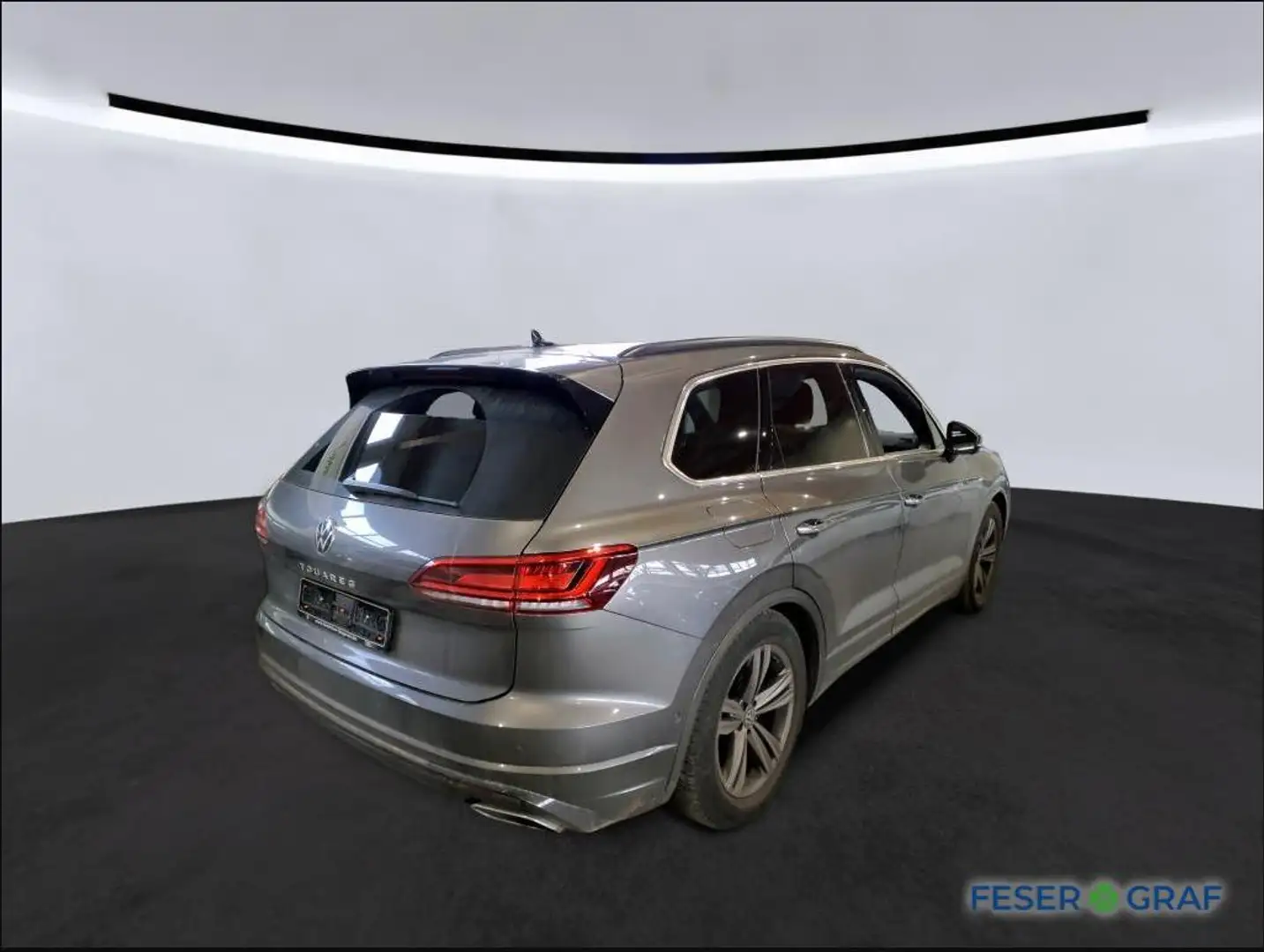 Volkswagen Touareg 3.0 TDI R-LINE 4M PANO HUD ACC NAVI LED Grau - 2