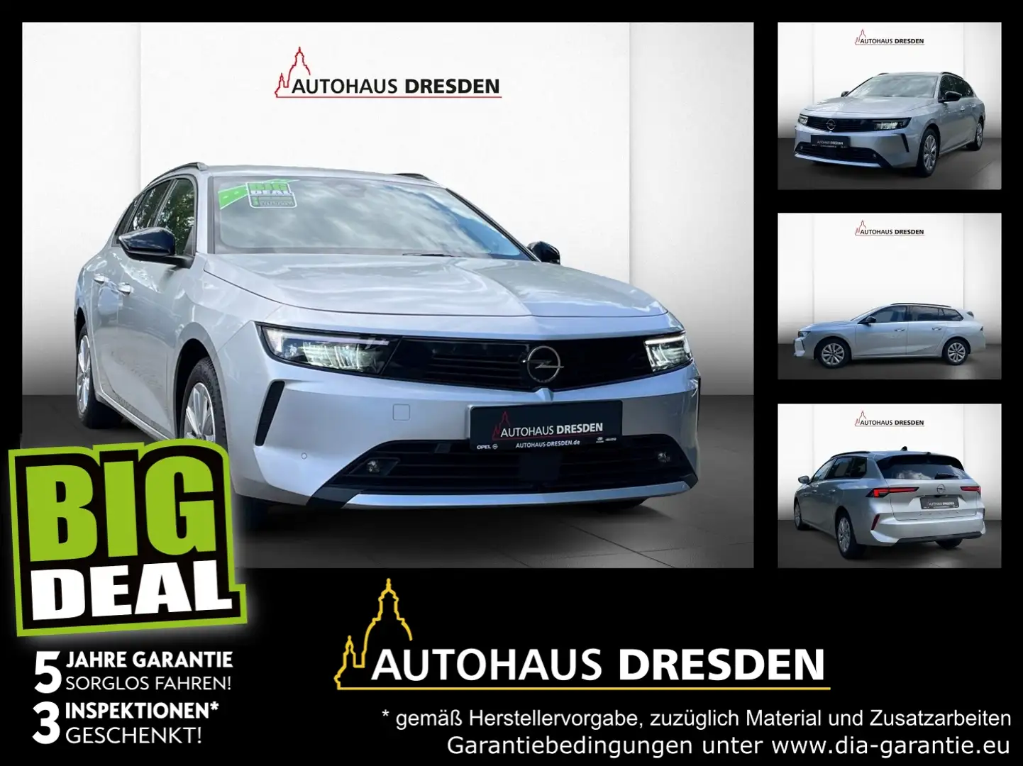 Opel Astra L SportsTourer 1.2 T. LED / NAVI / W-PAKET Gris - 1