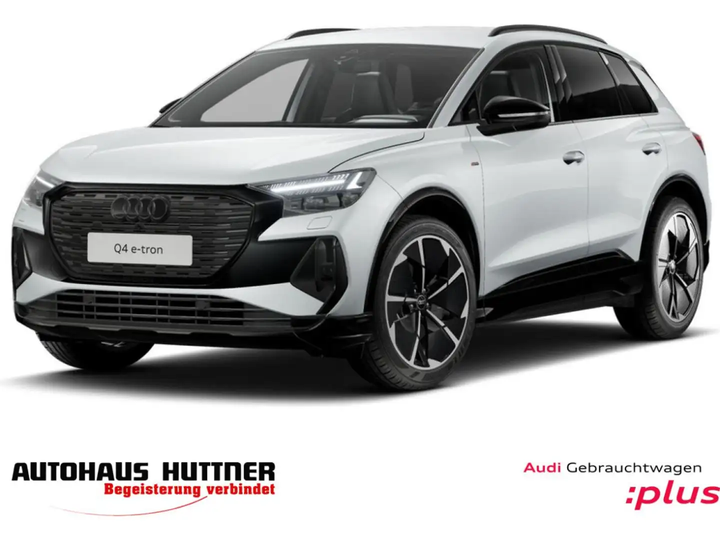 Audi Q4 e-tron 45 qu. edition S line AHK ACC Matrix Weiß - 1
