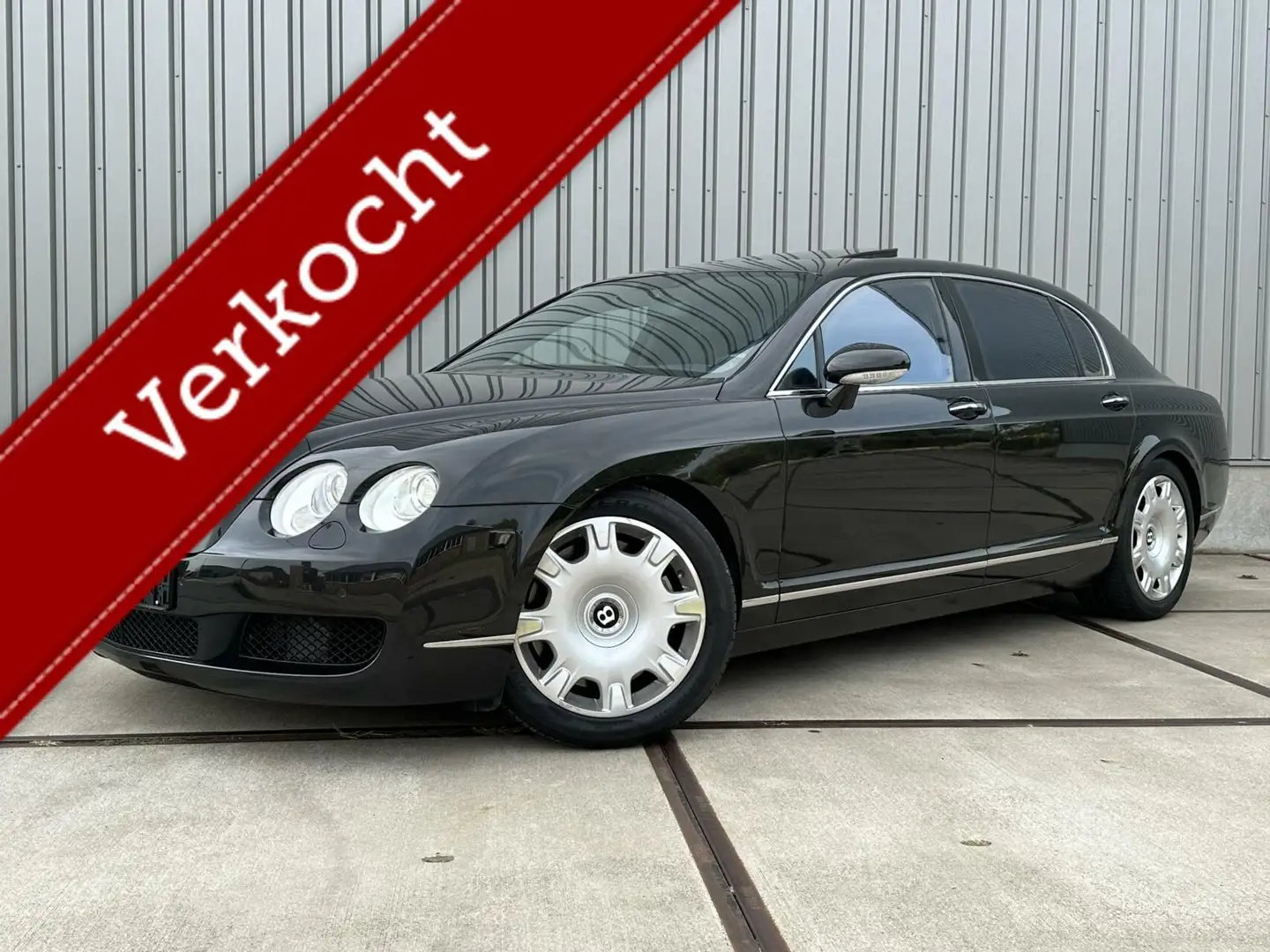 Bentley Flying Spur Continental 6.0 W12 Incl Btw - Youngtimer - 50.282 Czarny - 1
